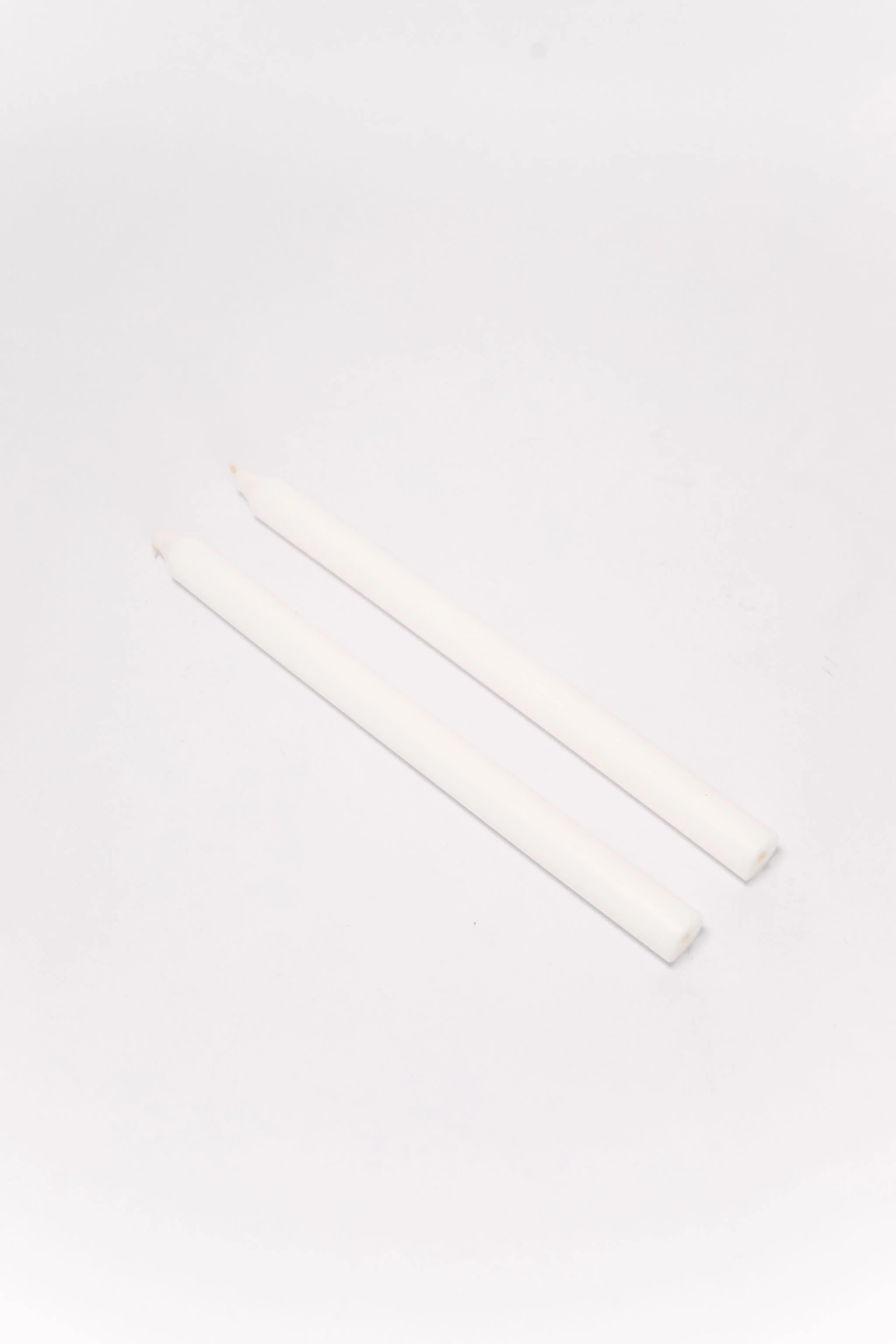 12" Taper Candles - Set of 2 - White