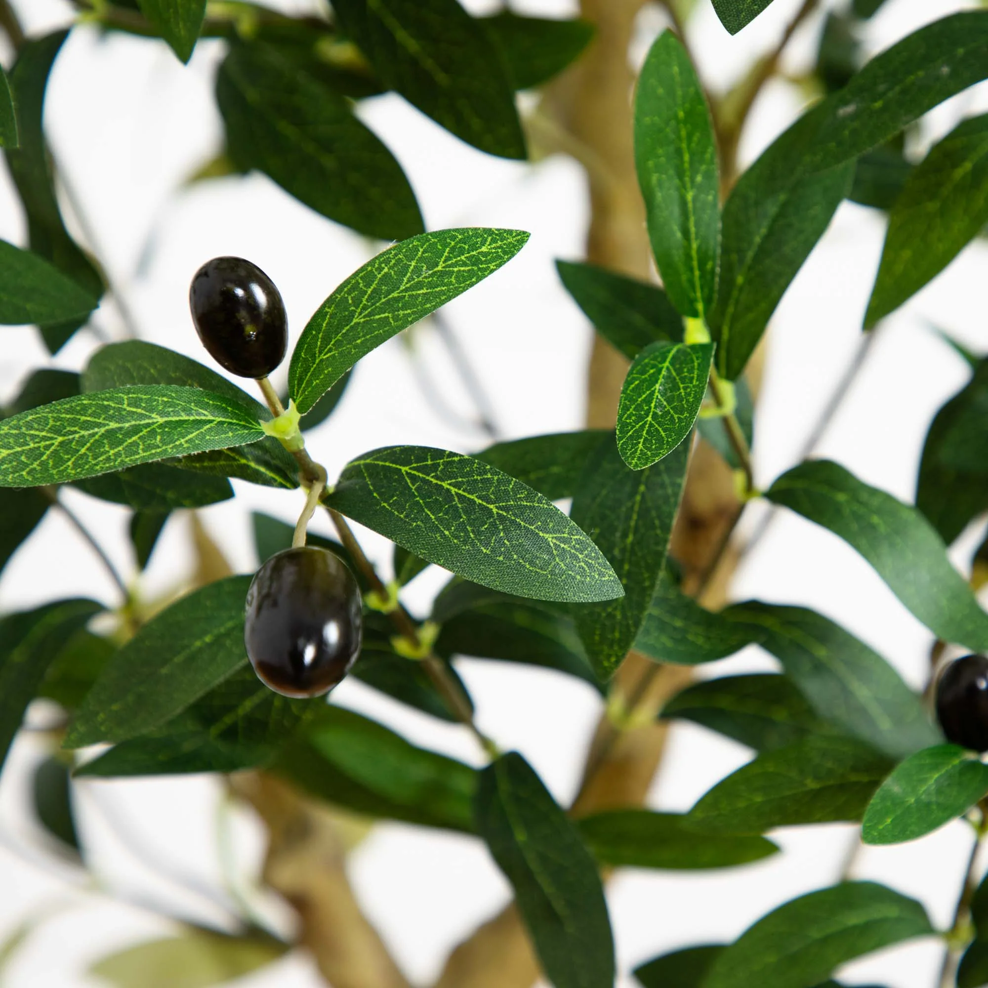 4’ Artificial Olive Tree - Image 3