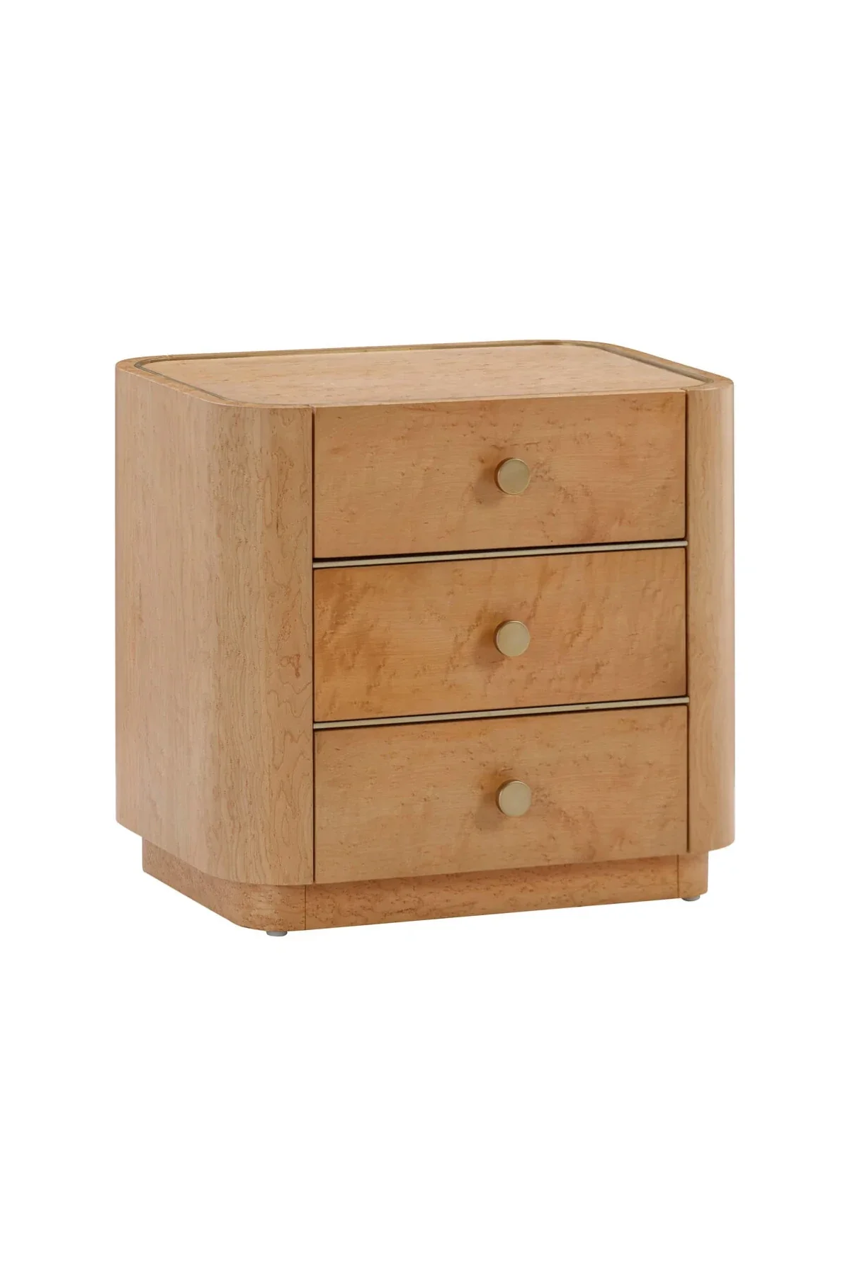 Abigail 3-Drawer Nightstand