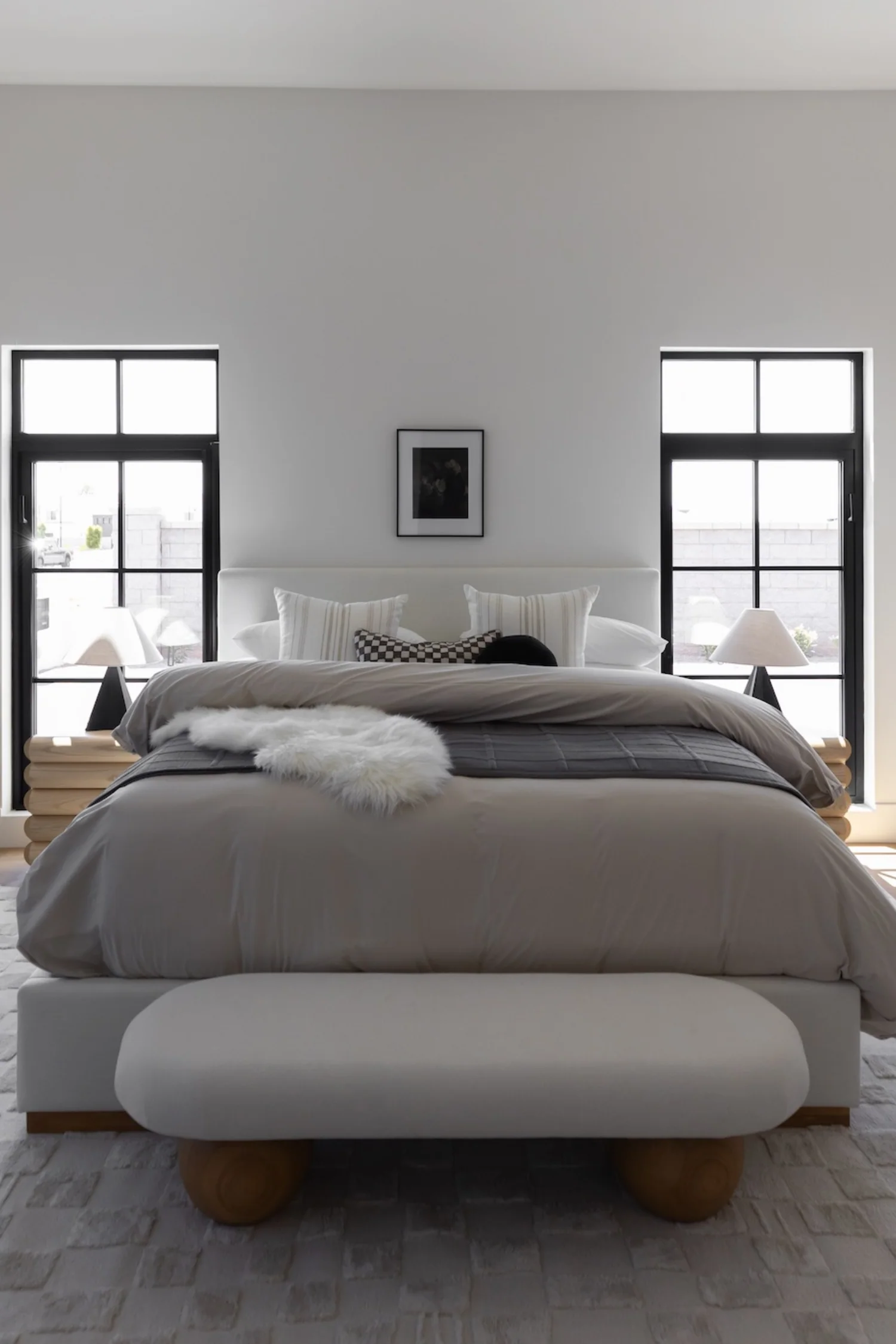 Alfie Linen Textured Bed - Image 5