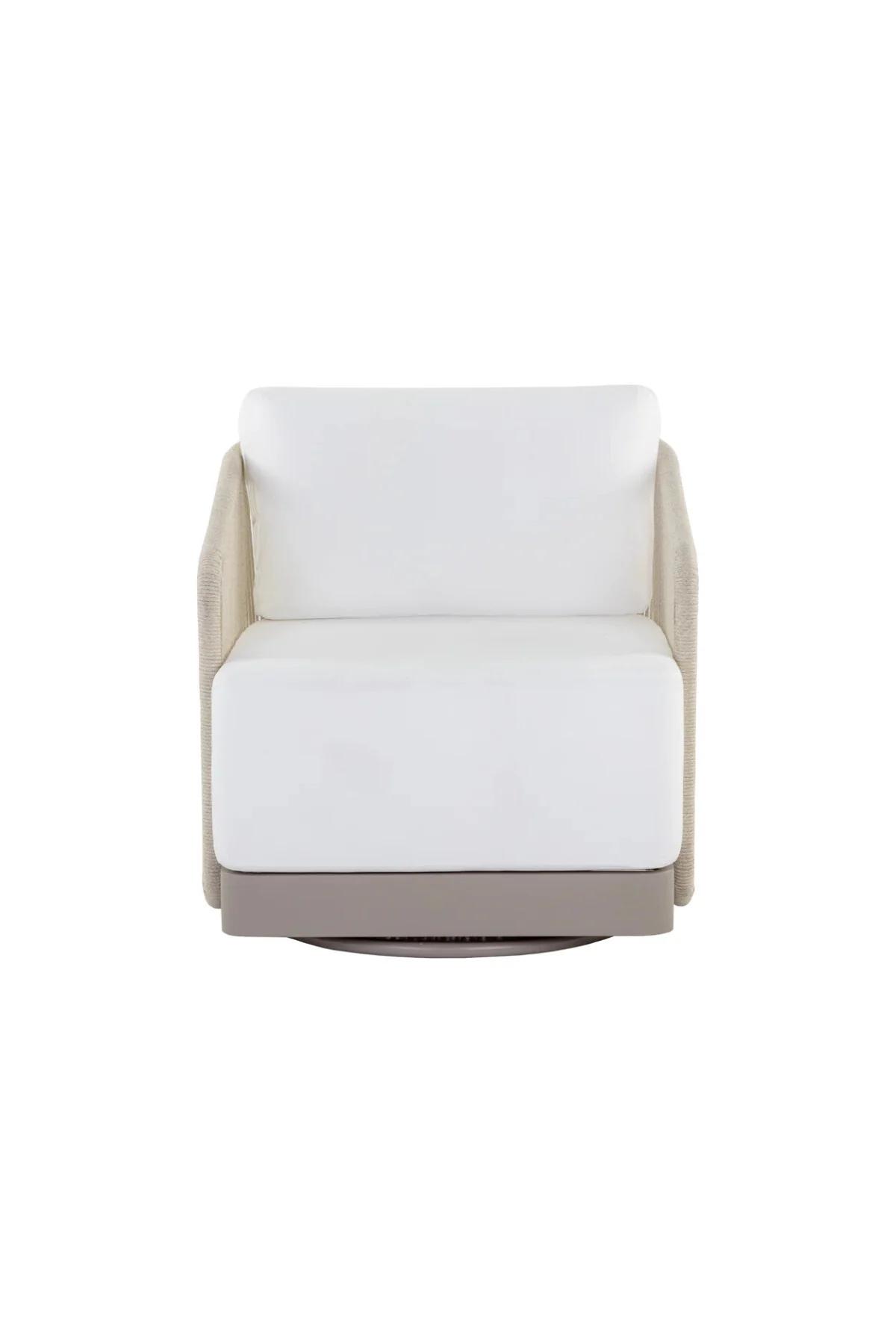 Allariz Swivel Armchair - Greige