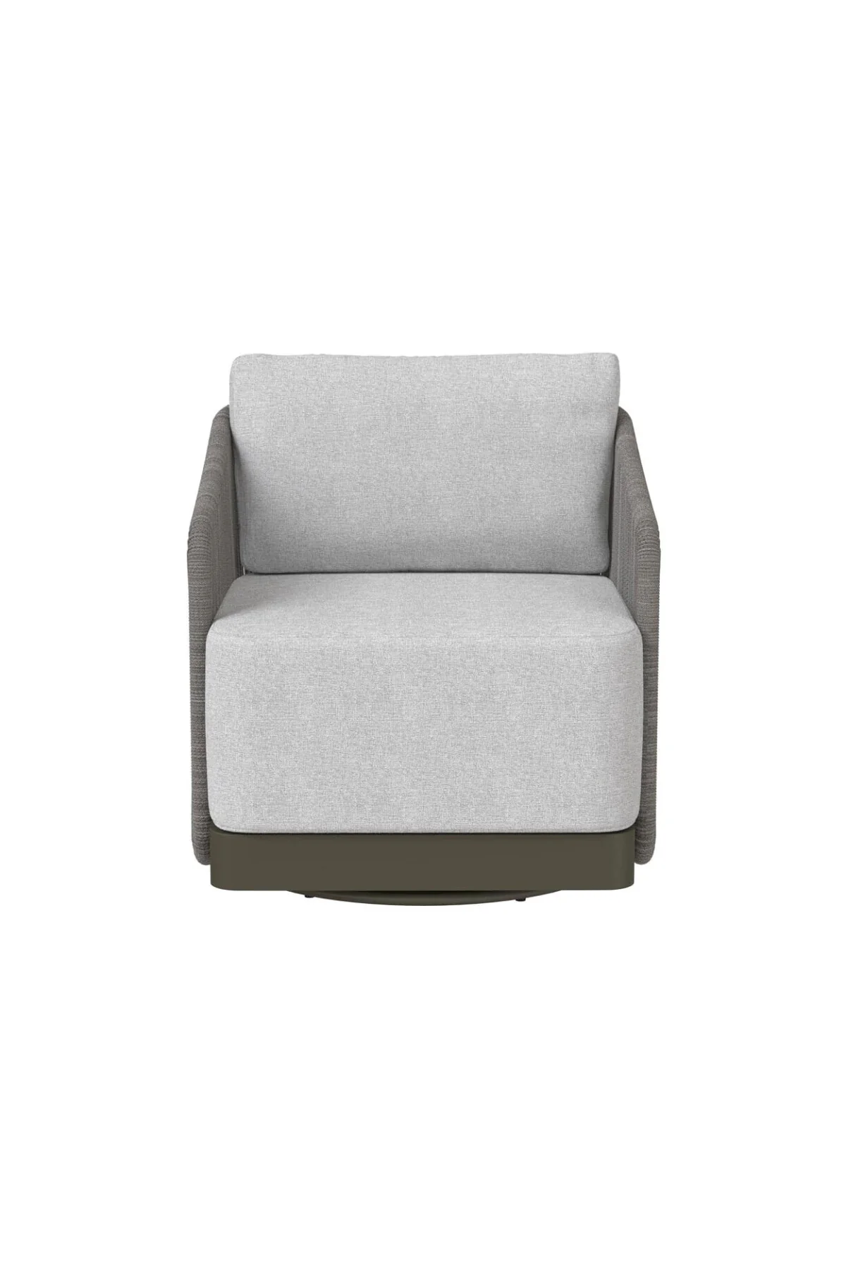 Allariz Swivel Armchair - Warm Grey