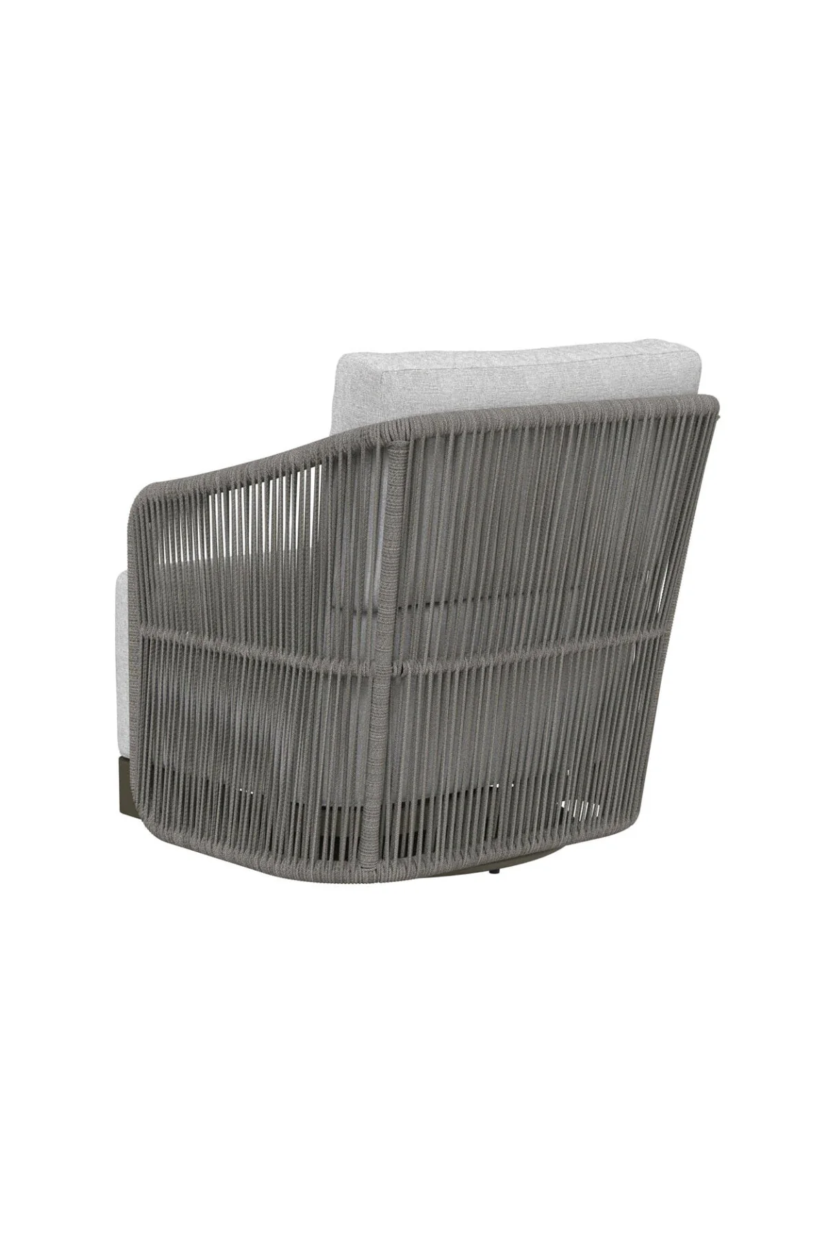 Allariz Swivel Armchair - Warm Grey - Image 4