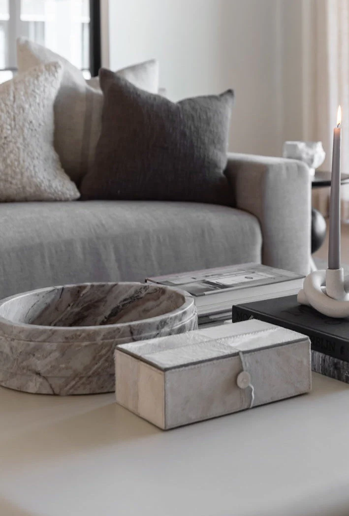 Arabescato Marble Bowl