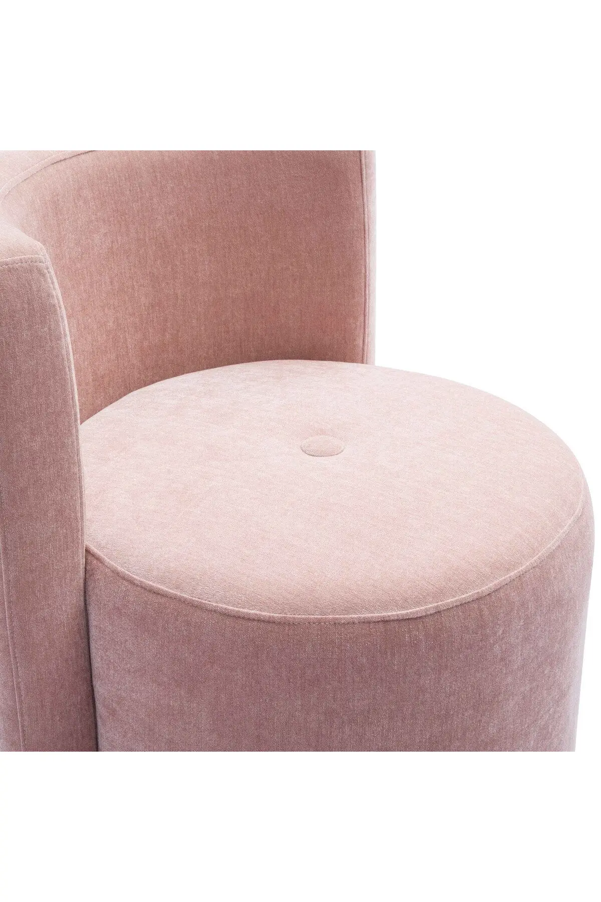 Alyssa Velvet Rolling Desk Chair - Image 5