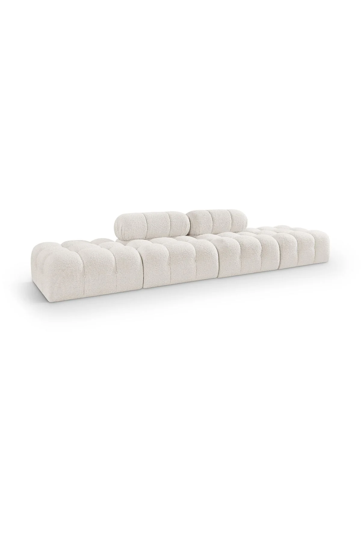 Ames Boucle 4-Piece Modular Sofa - Image 10