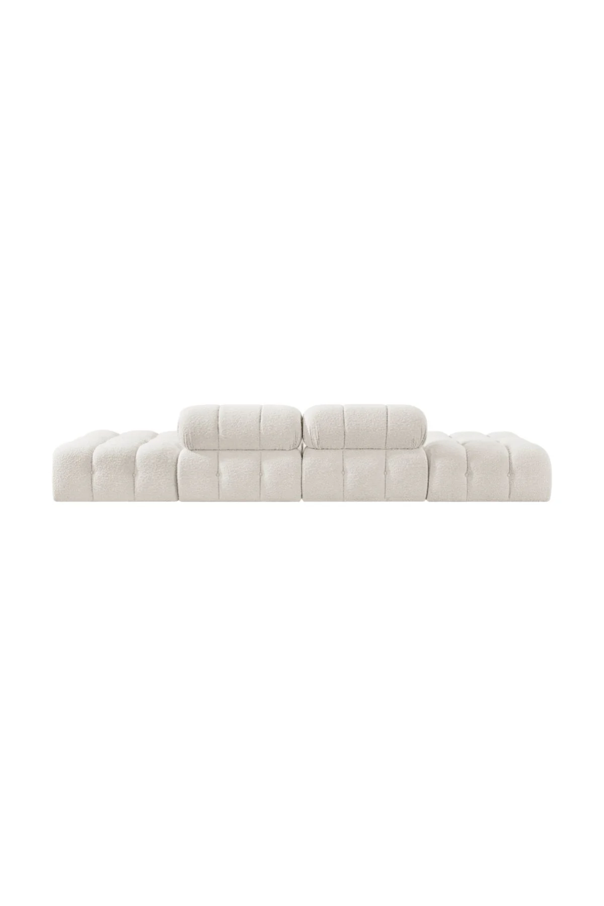 Ames Boucle 4-Piece Modular Sofa - Image 13