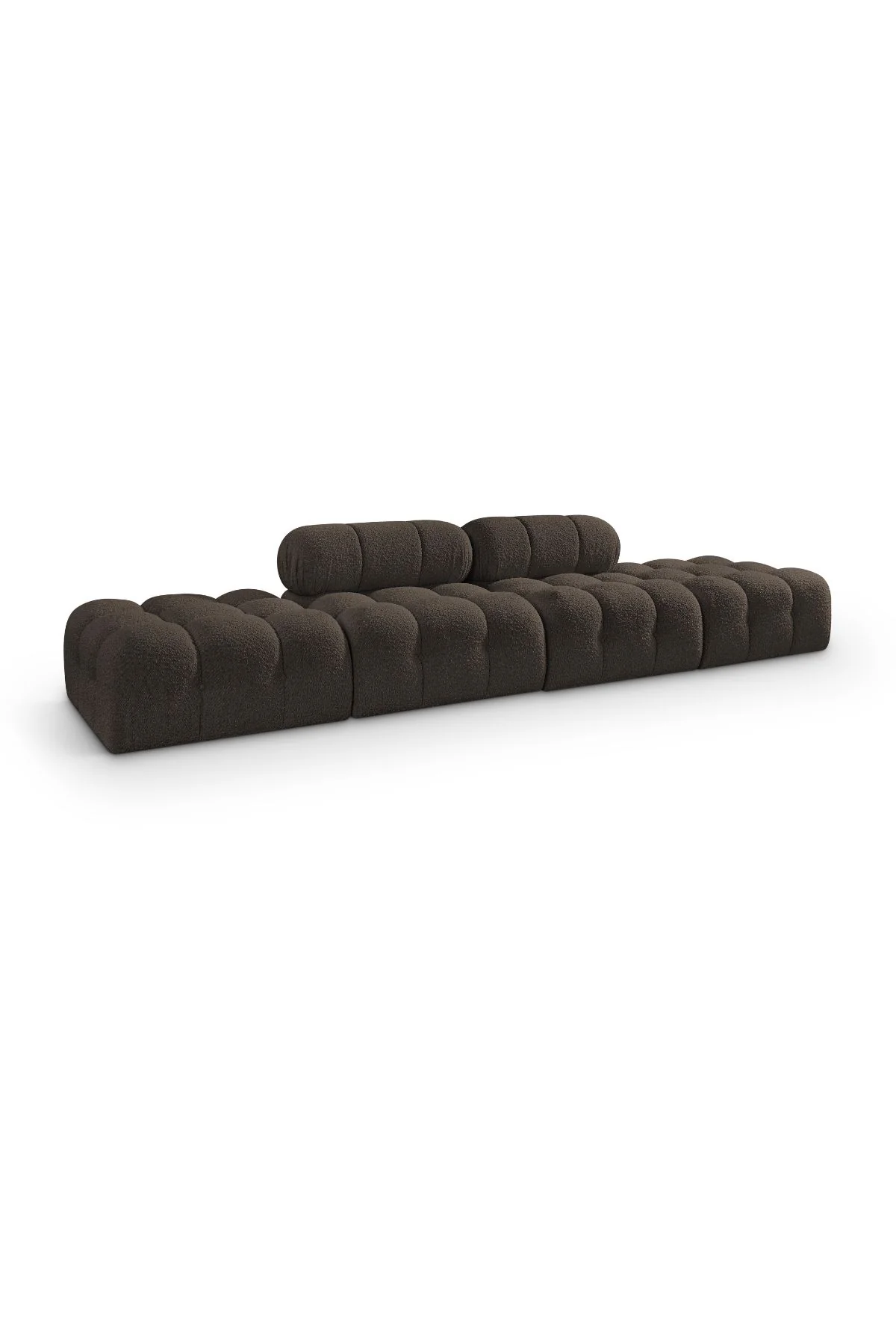 Ames Boucle 4-Piece Modular Sofa - Image 3
