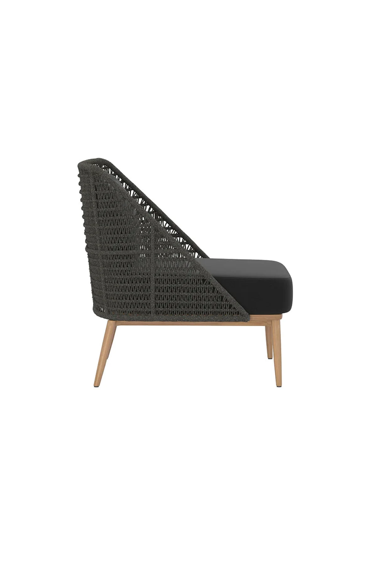 Andria Lounge Chair - Arashi Black - Image 3
