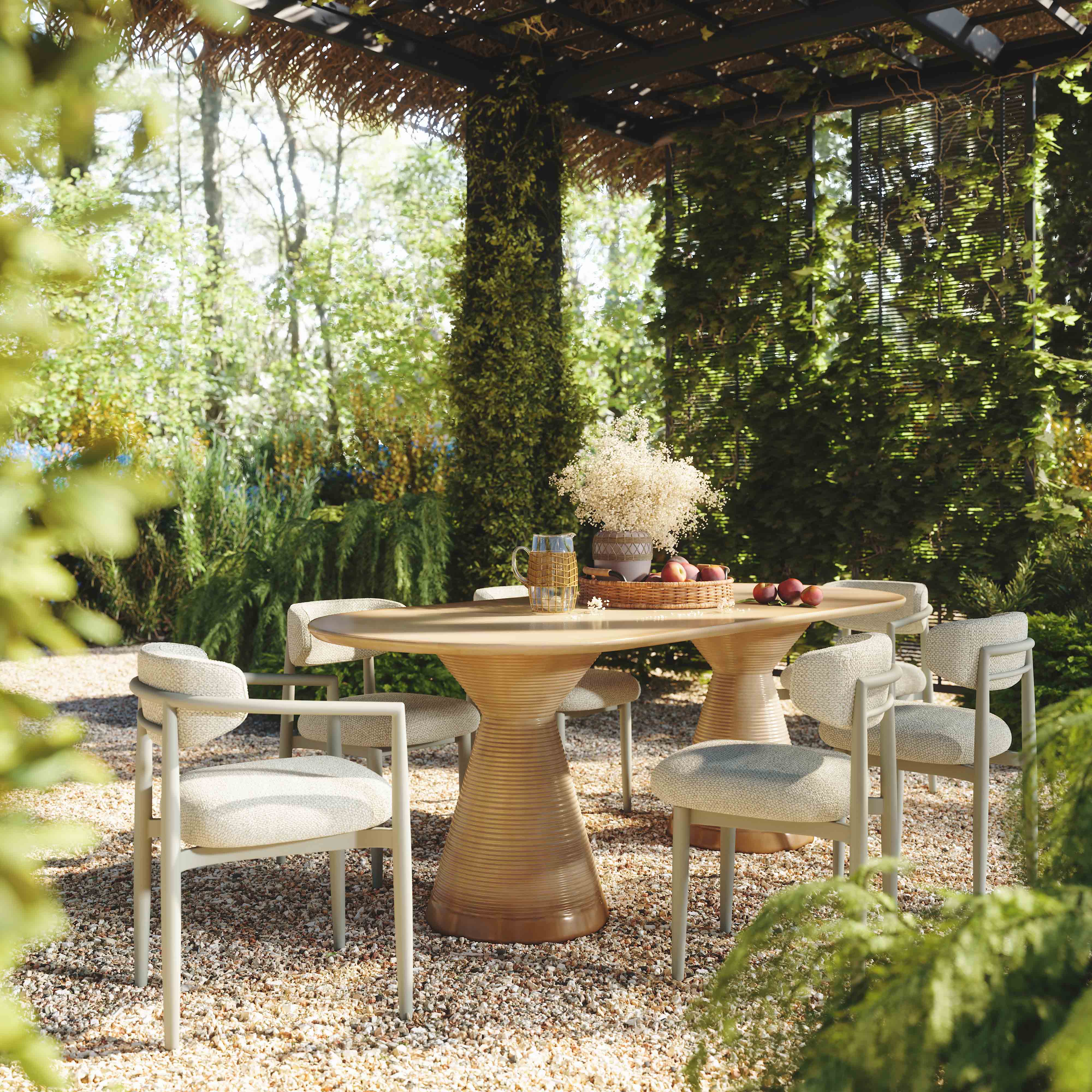 Annika Outdoor Dining Armchair - Image 2