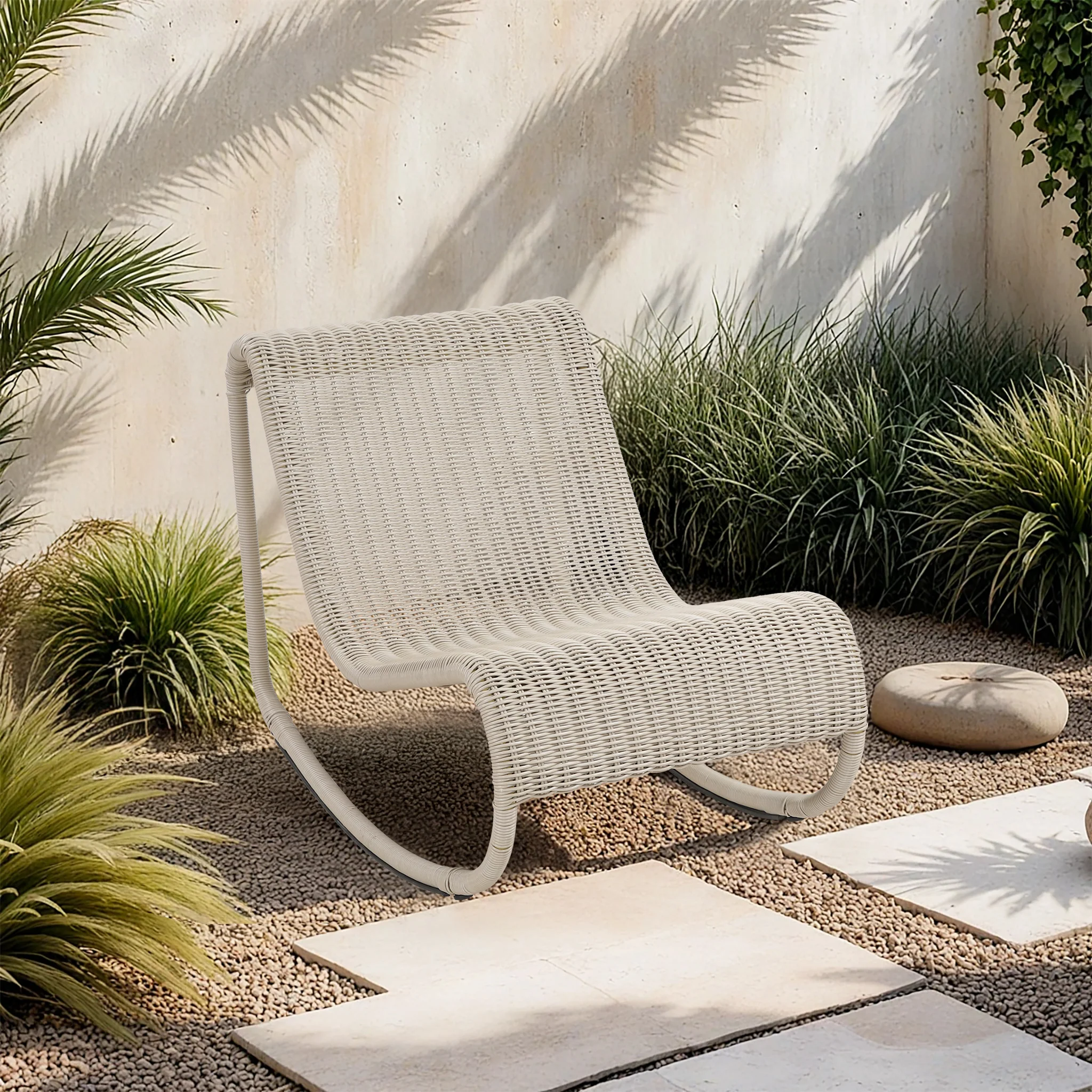 Antigua Outdoor Rocking Chair - Image 2