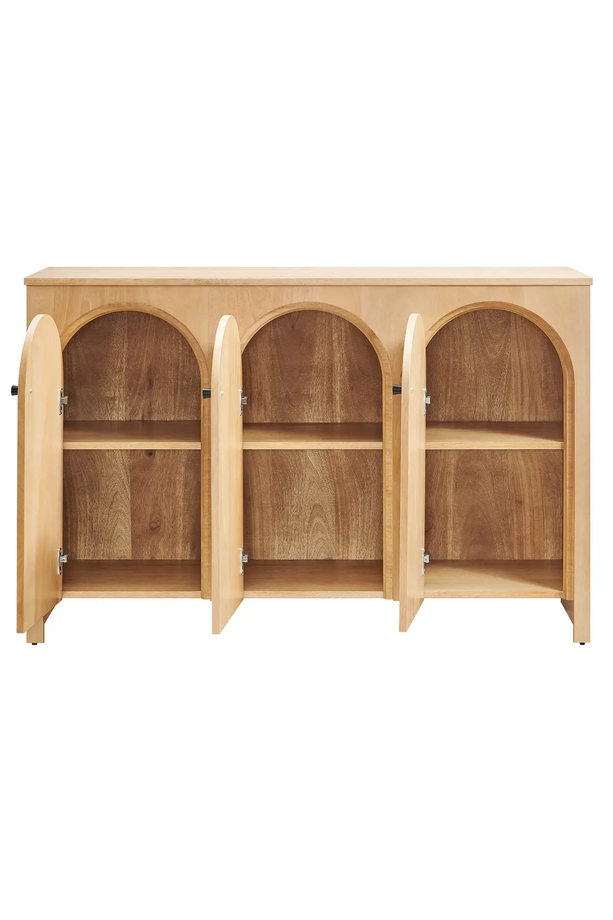 Appia 3 Door Sideboard - Oak - Image 3