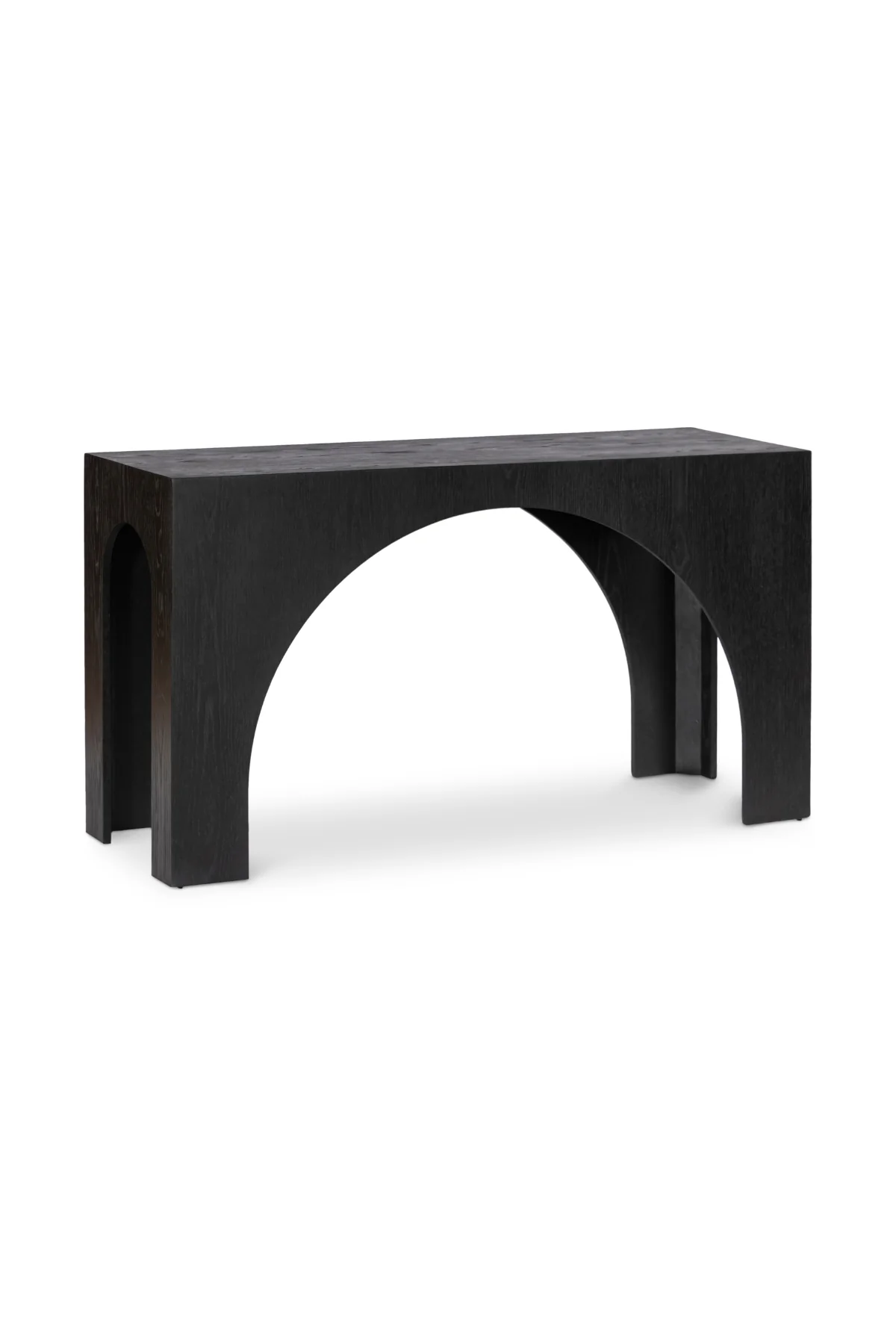 Arch Oak Console Table - Image 2