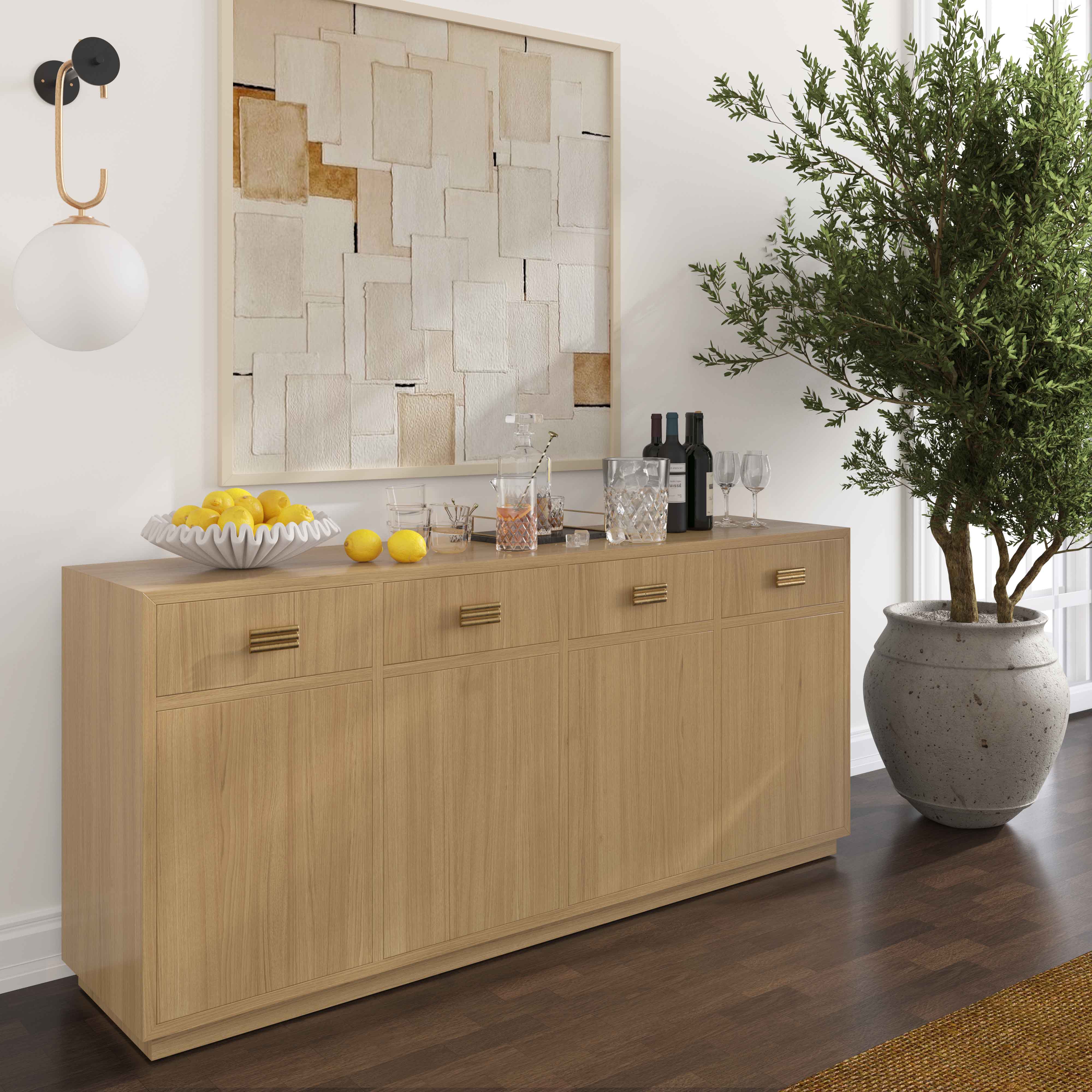 Aria Oak Buffet - Image 9