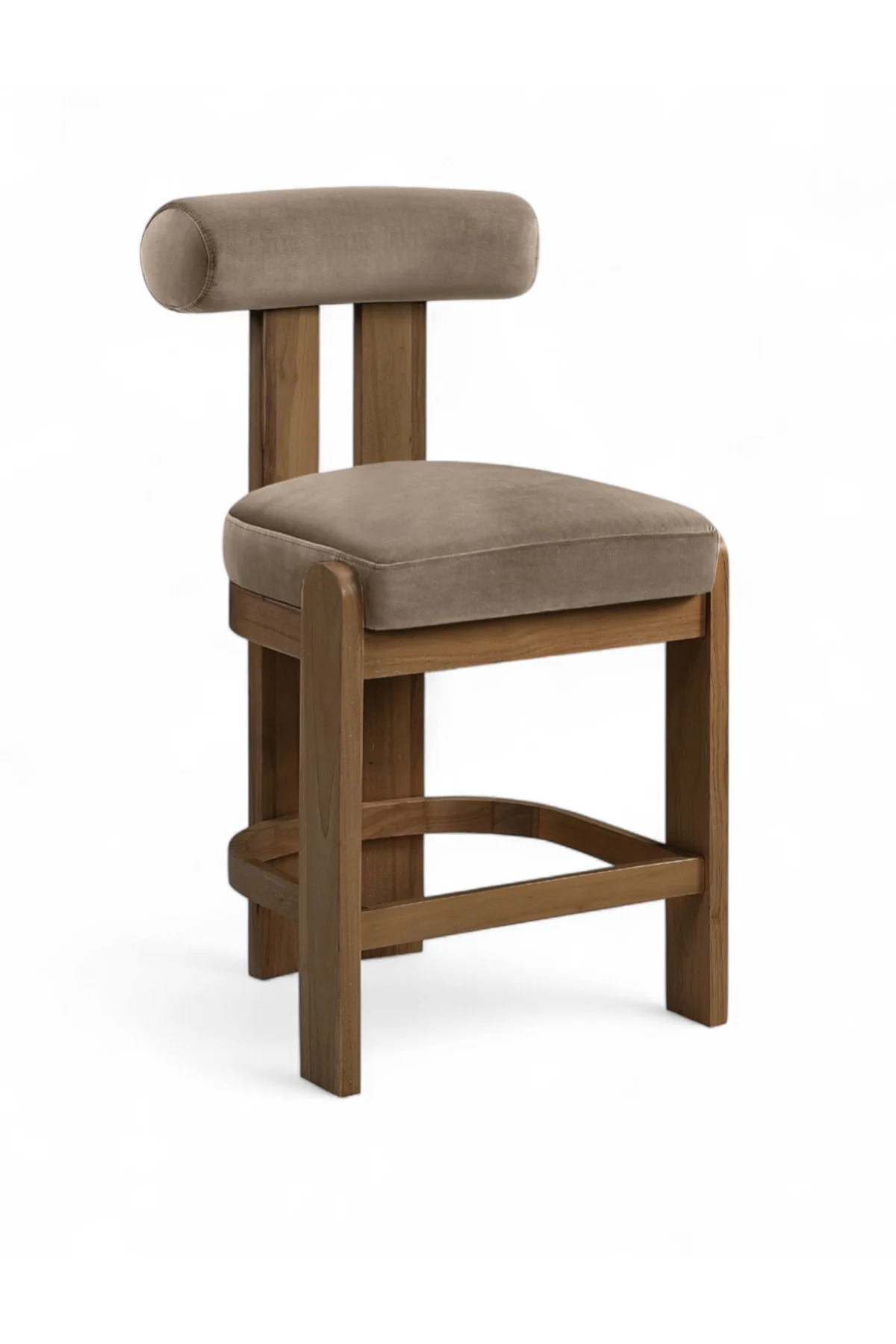 Arienzo Velvet Counter Stool - Set of 2 - Image 2