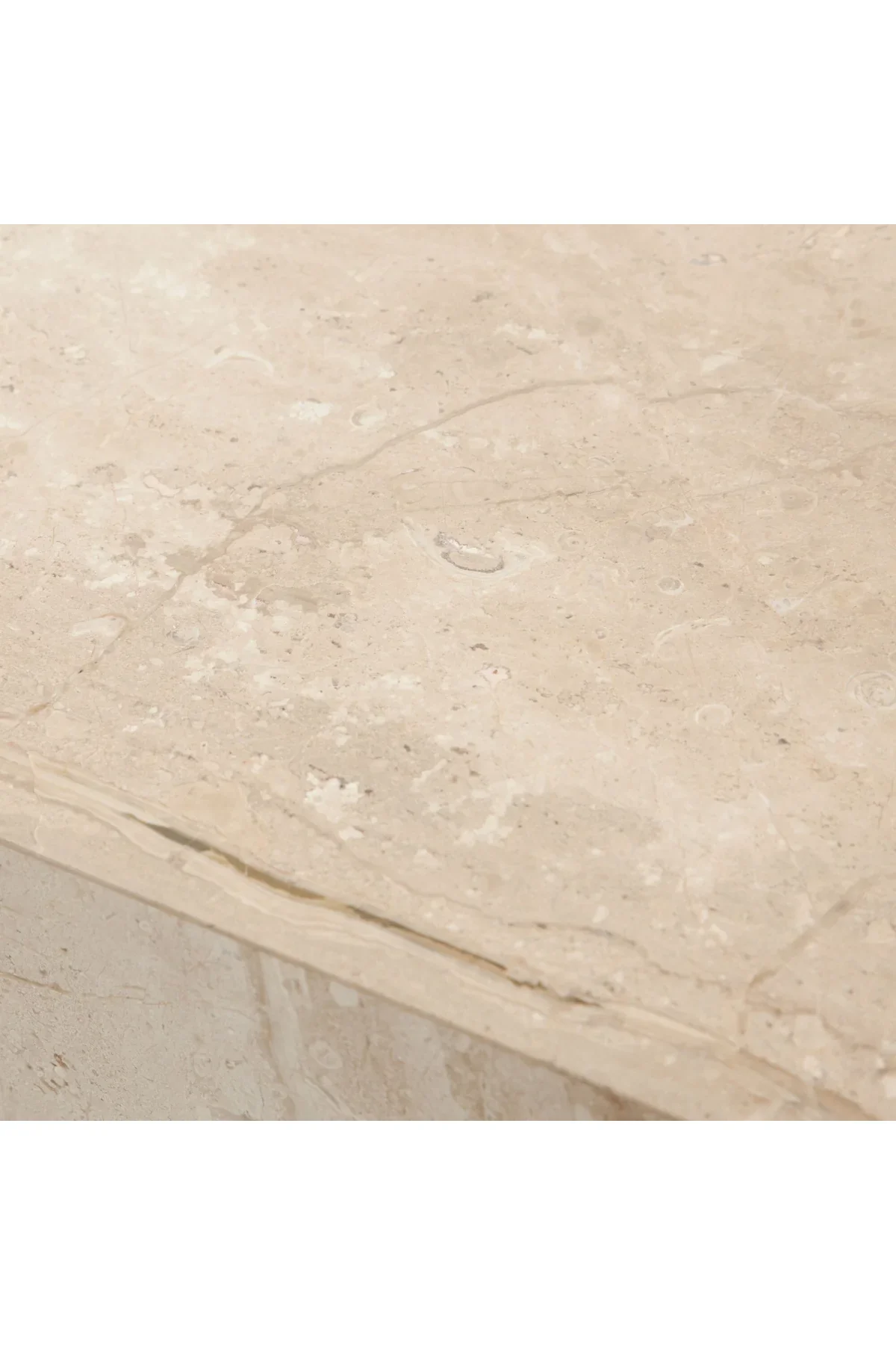 Ark End Table - Beige Marble - Image 6