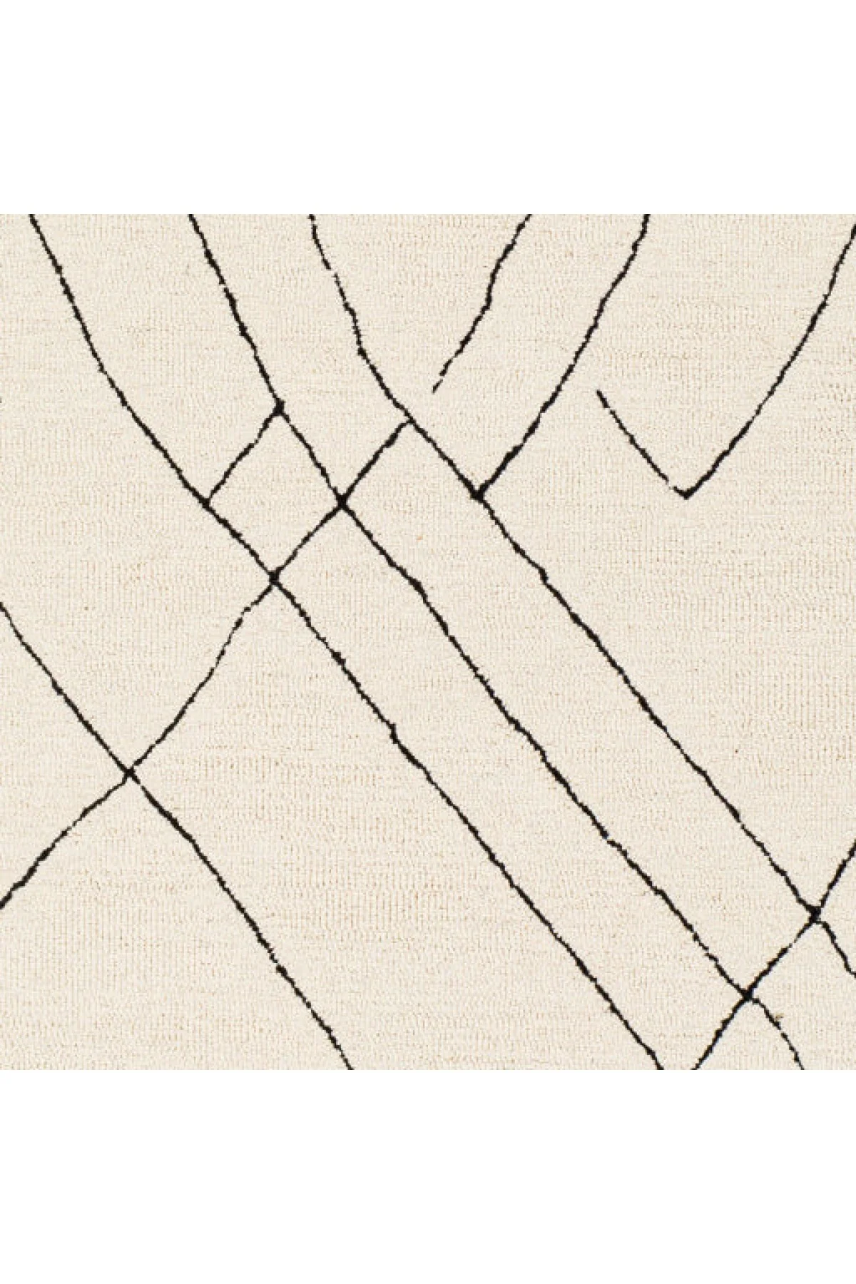 Arsenal Handmade Rug - Cream - Image 4