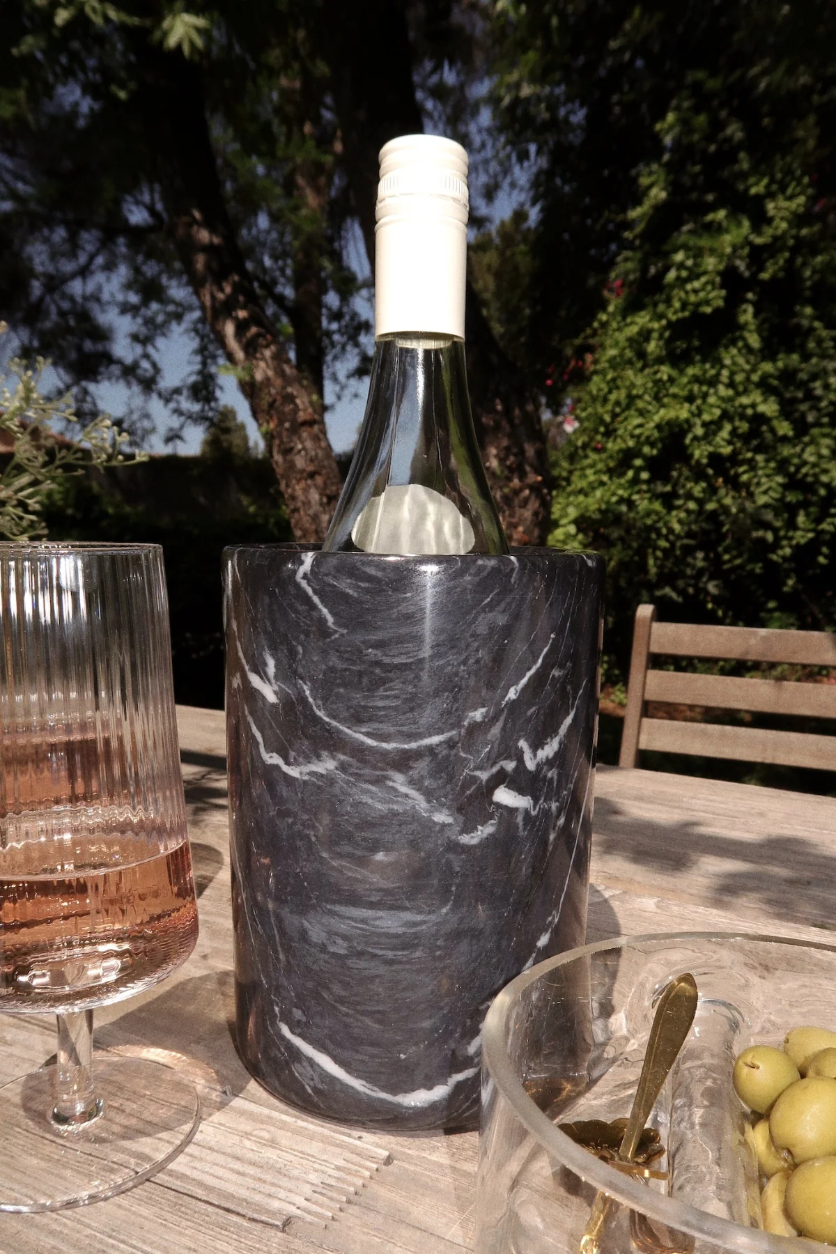 Ashlan Marble Bottle Holder - Image 2