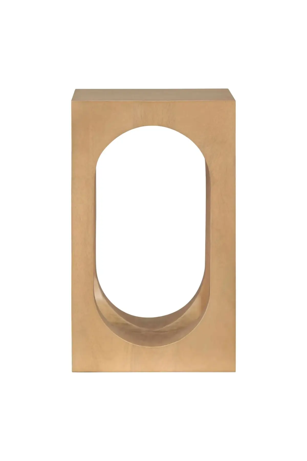 Asner End Table Brown Mango Wood - Image 2