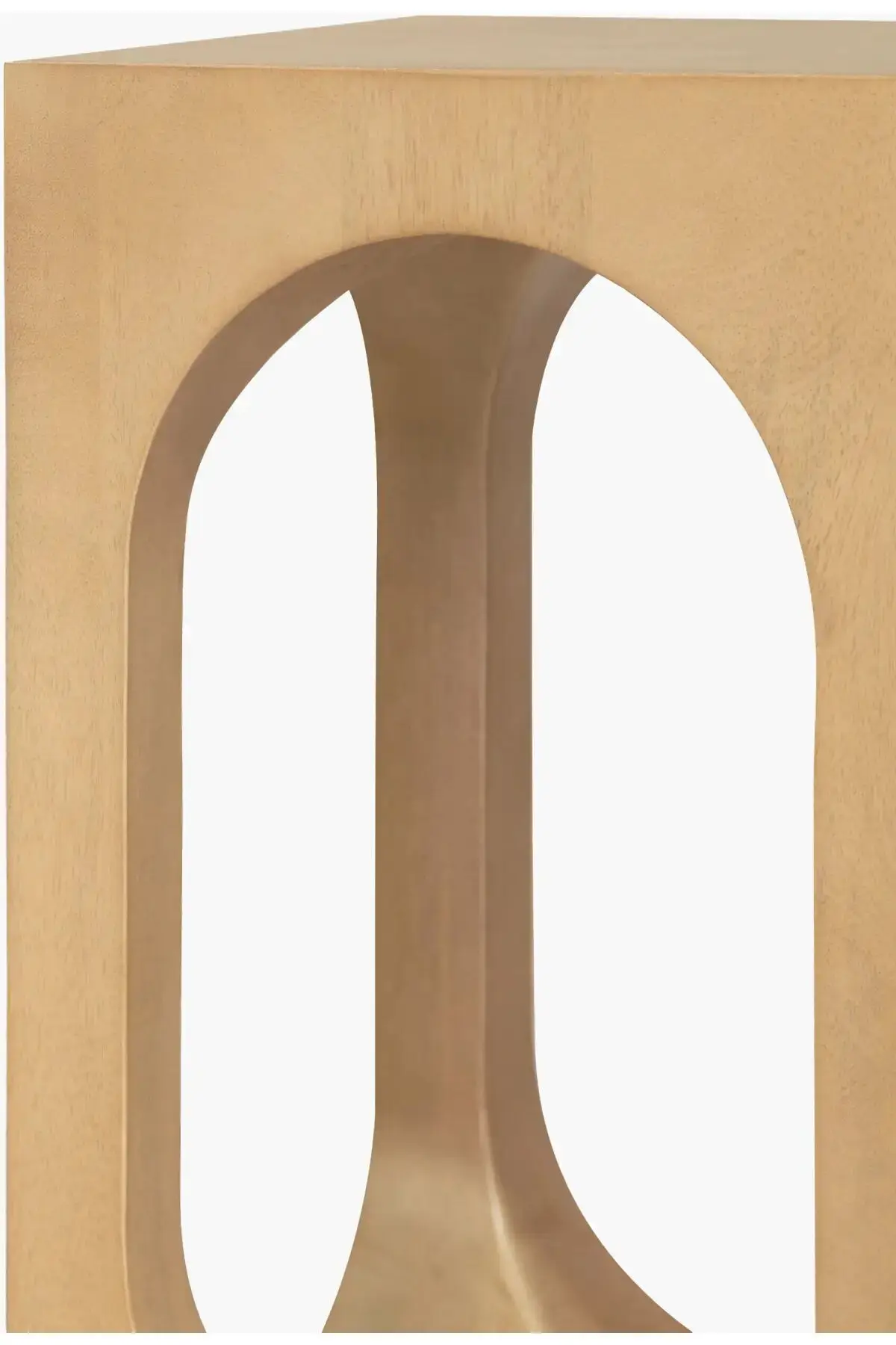 Asner End Table Brown Mango Wood - Image 3