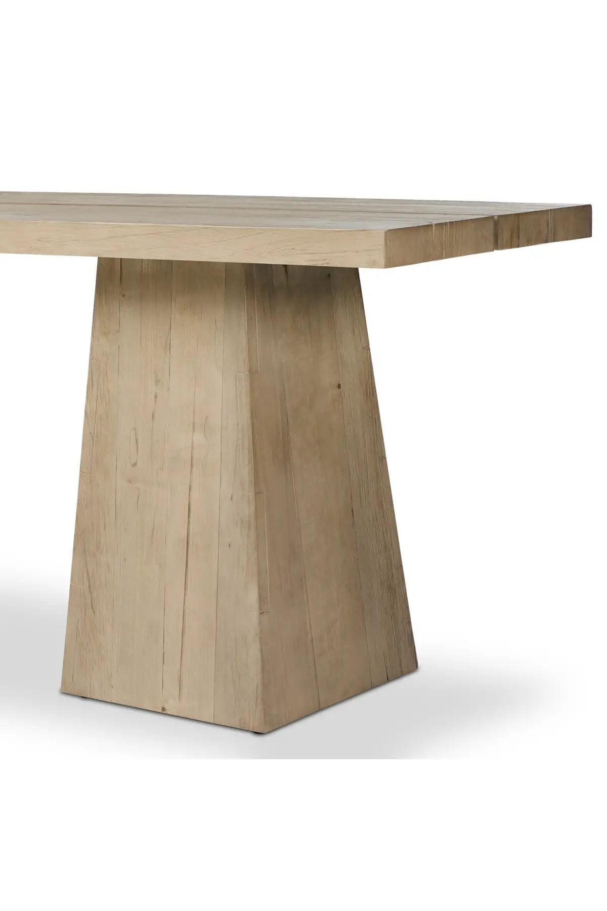 Atlas Console Table - Bleached Alder - 2 Sizes - Image 15