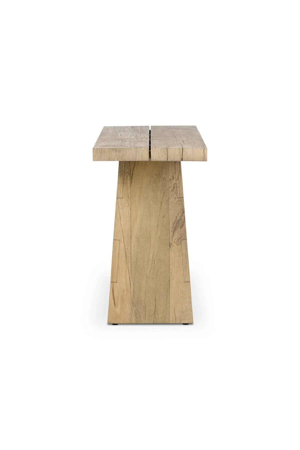 Atlas Console Table - Bleached Alder - 2 Sizes - Image 4