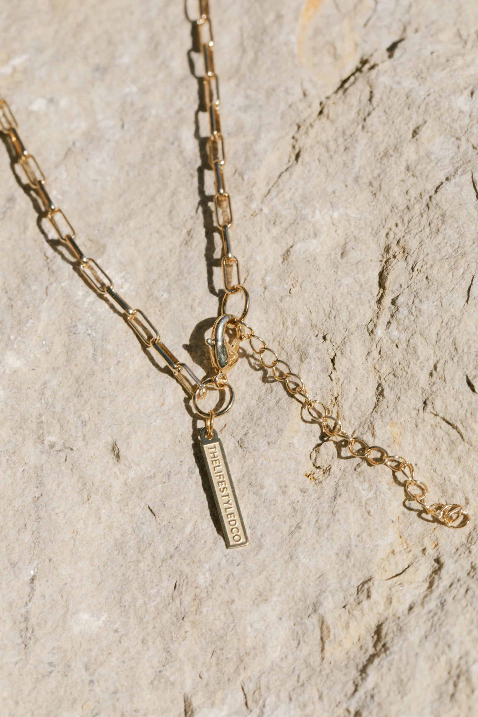 August Coin Necklace - Gold - Image 3