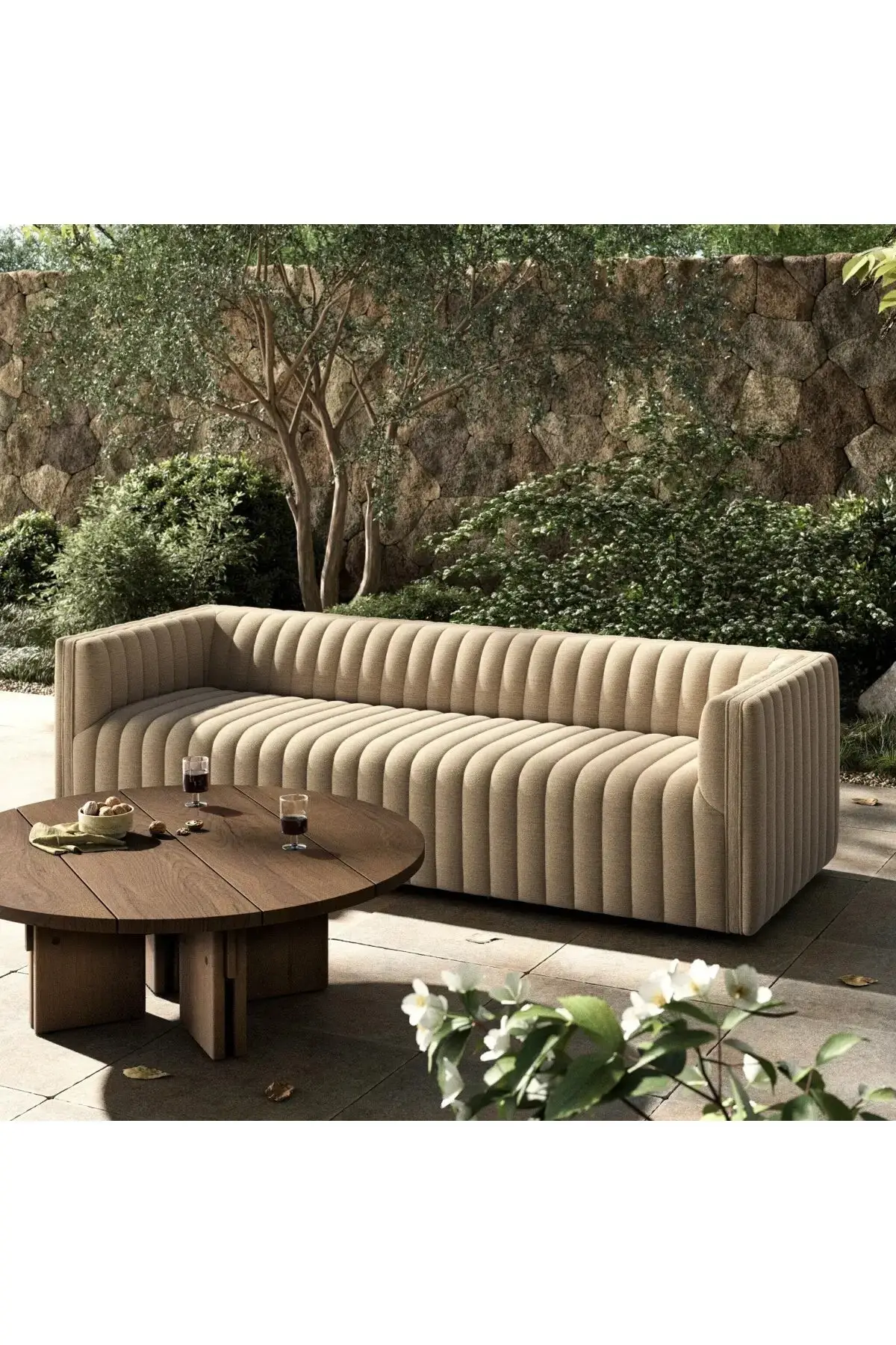 Augustine Outdoor Sofa - 97" - Image 2