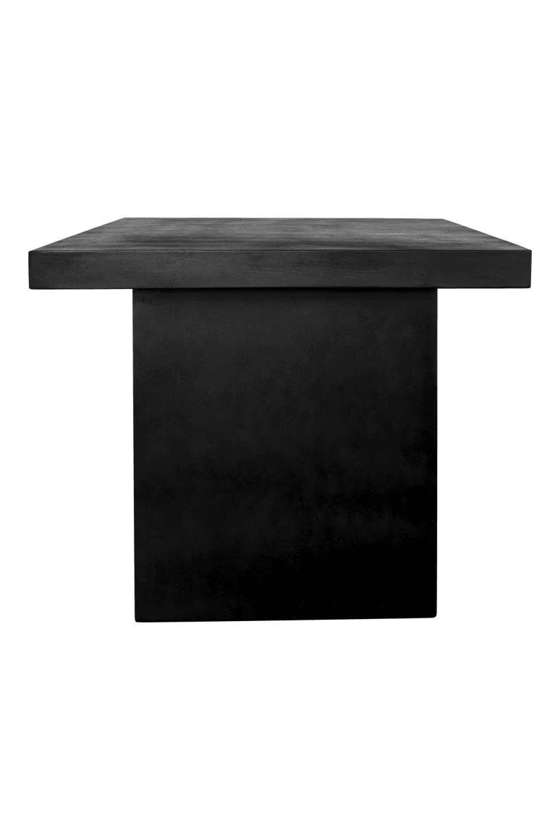 Aurelius Outdoor Dining Table - Black - Image 4