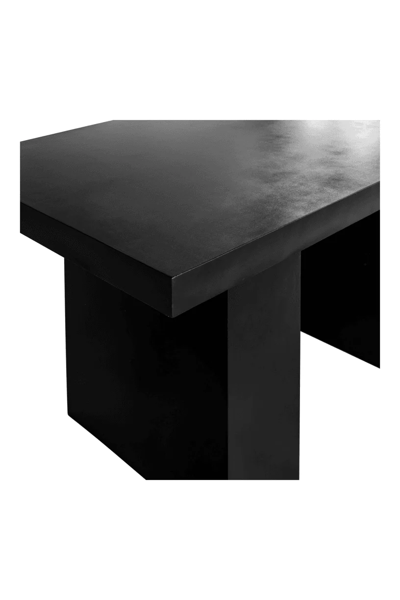 Aurelius Outdoor Dining Table - Black - Image 5