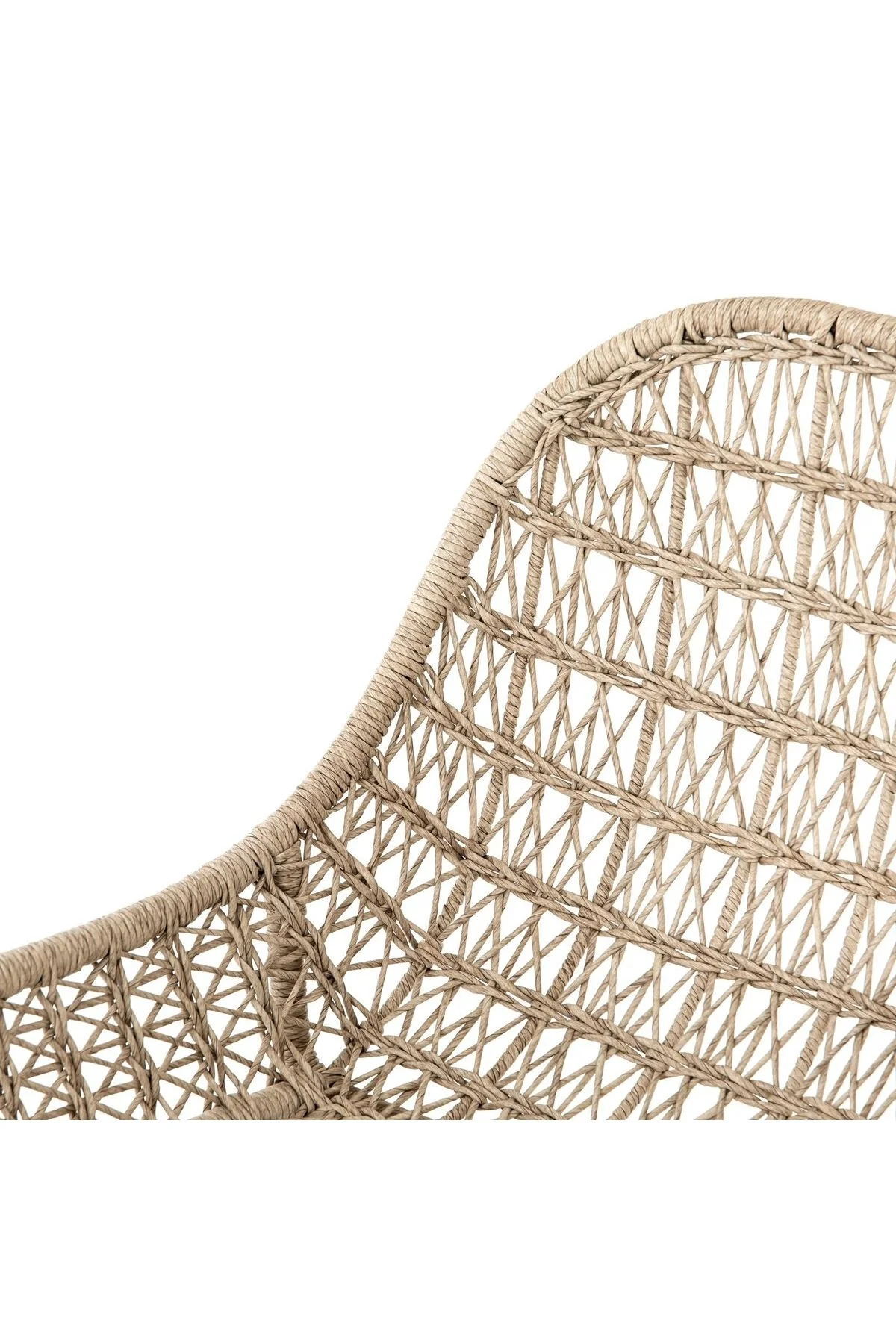 Bandera Outdoor Woven Dining Chair - Image 8
