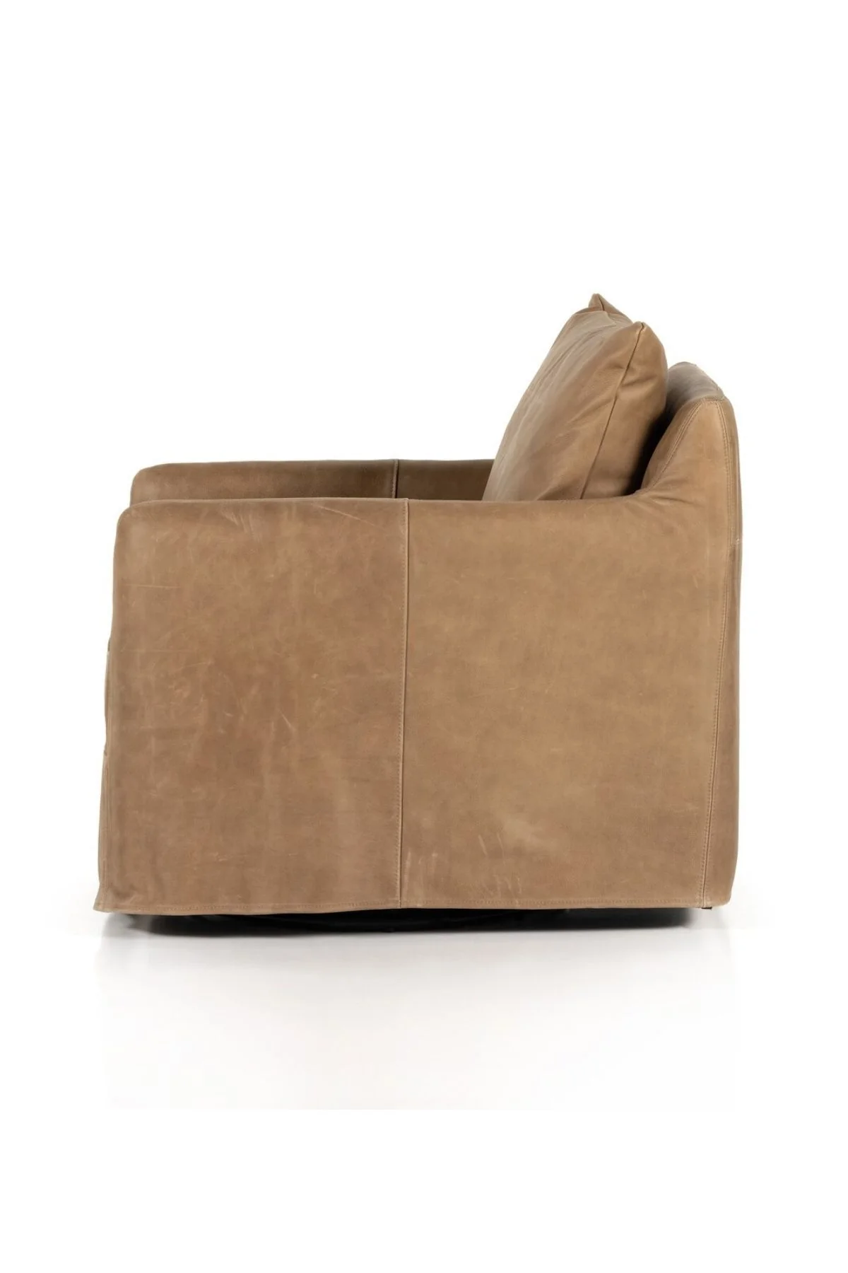 Banks Slipcover Swivel Chair - Image 4