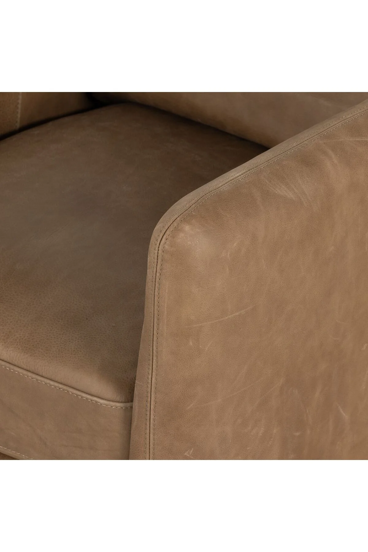 Banks Slipcover Swivel Chair - Image 8