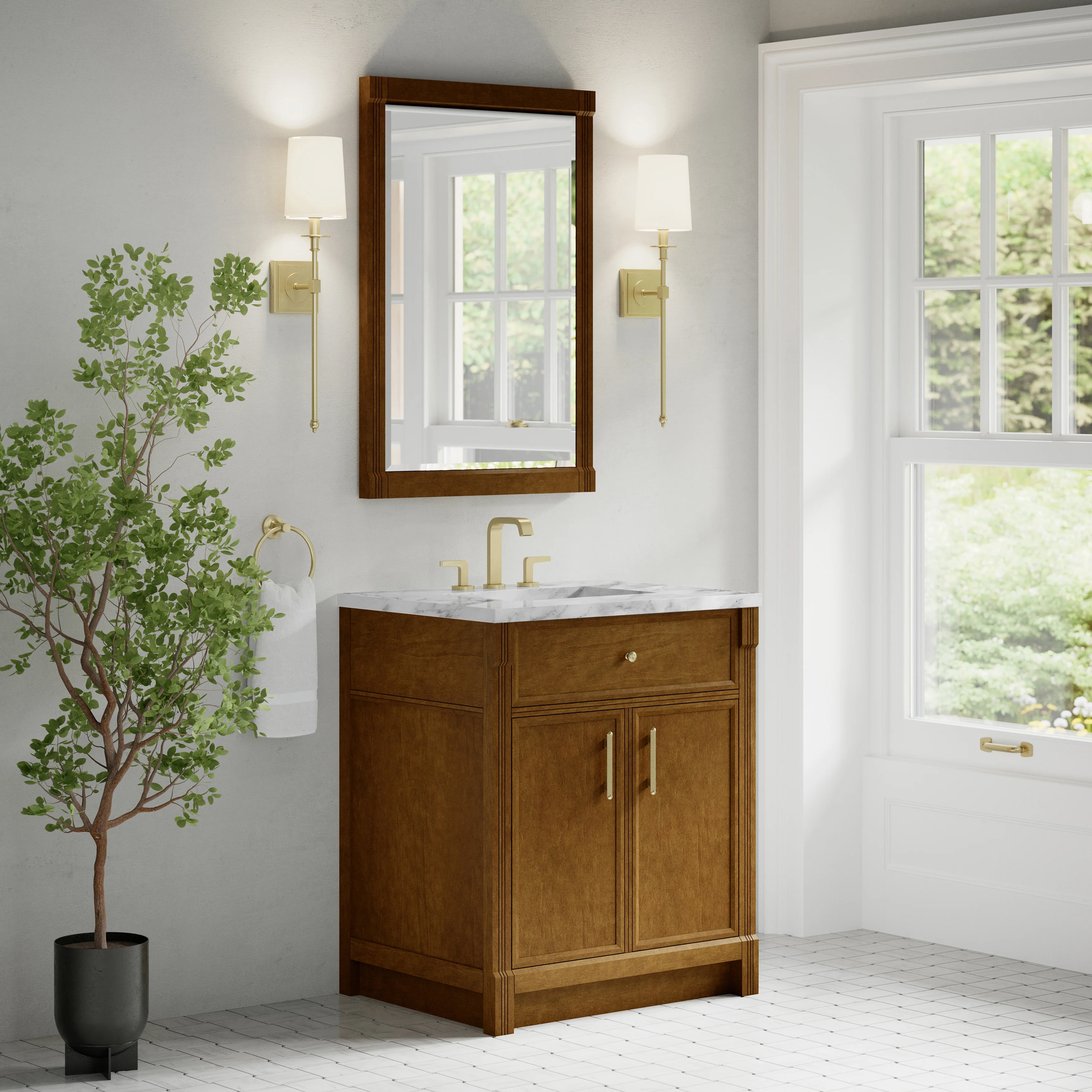 Bellshire Single Vanity - 3 Sizes - Image 14