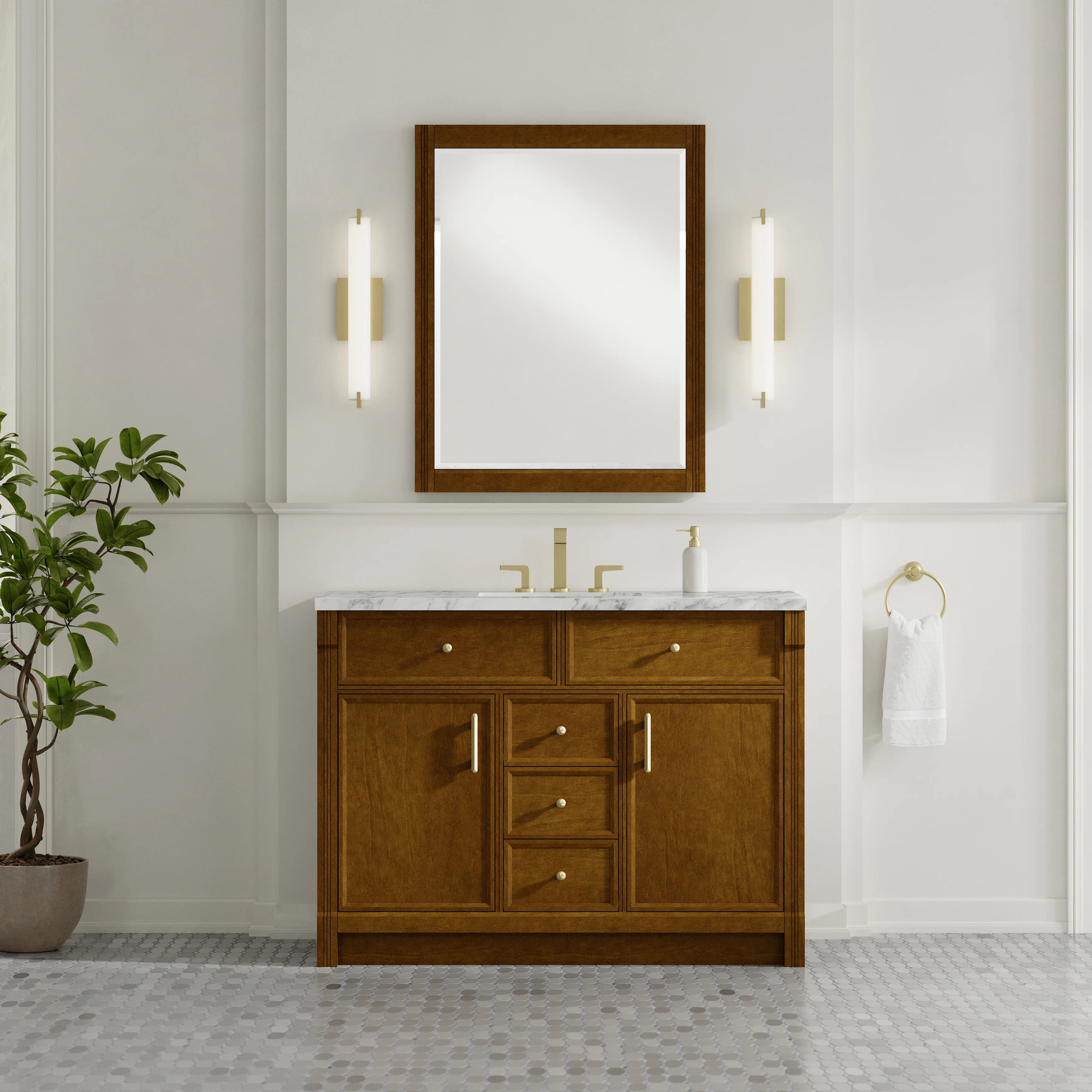 Bellshire Single Vanity - 3 Sizes - Image 43