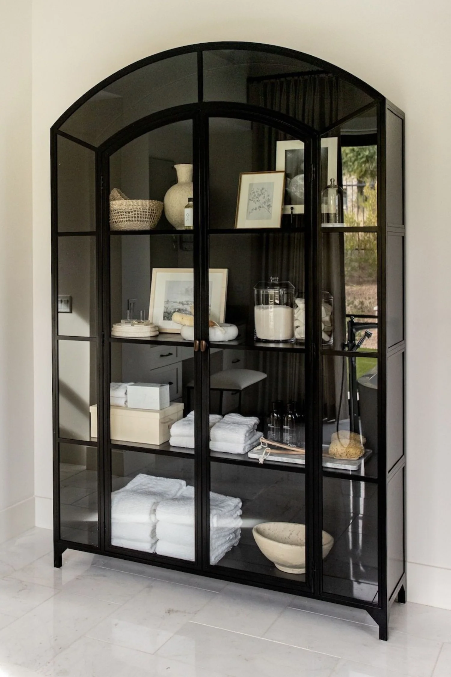 Belmont Wide Metal Cabinet - Image 12