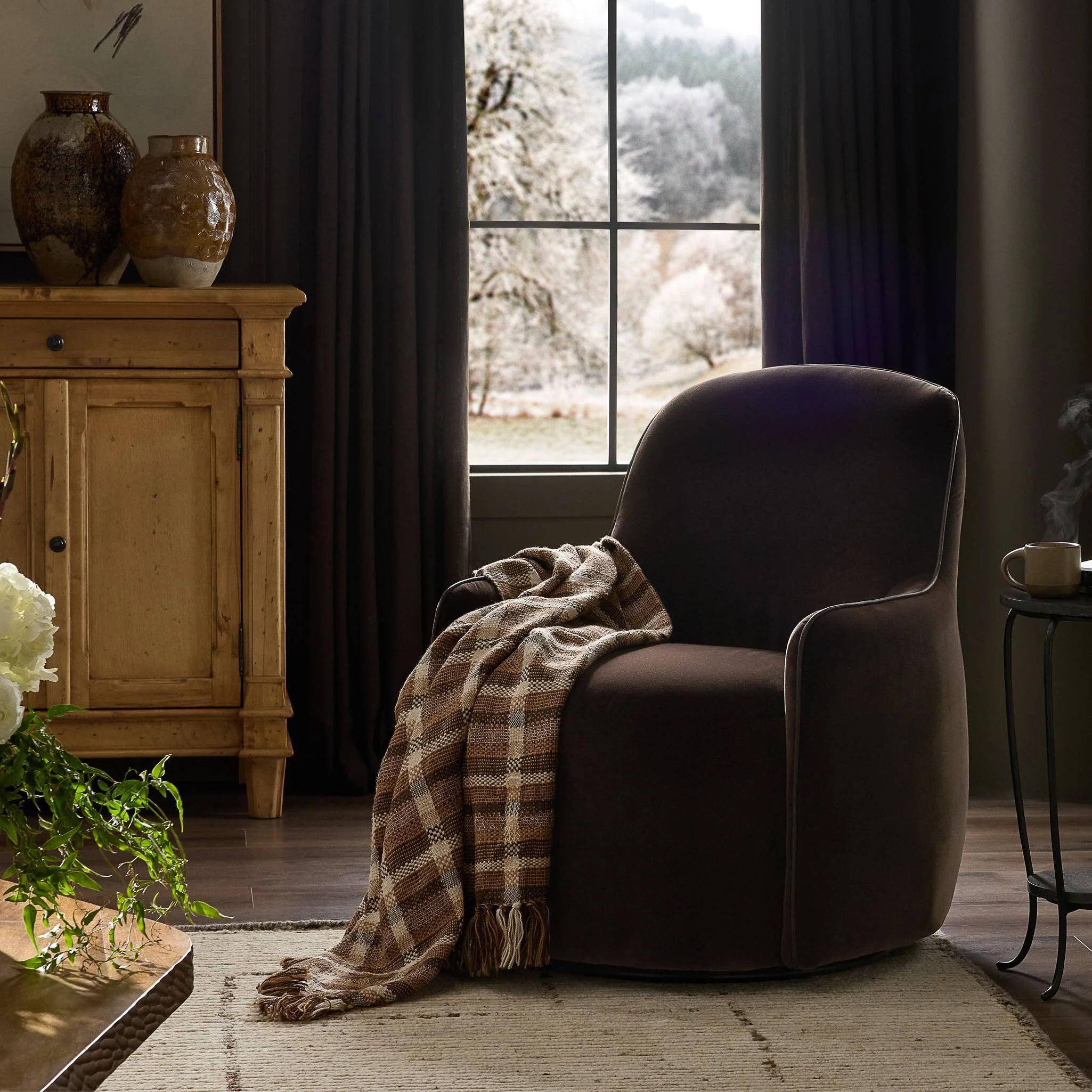 Berkley Swivel Chair - Image 9