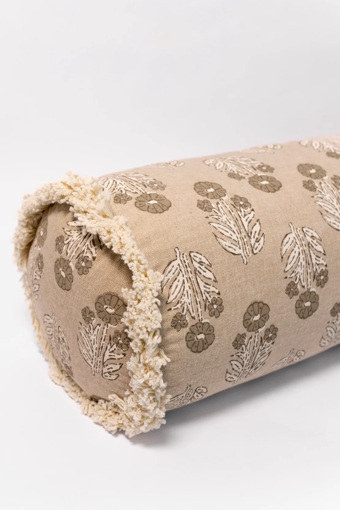 Block Print Bolster - 7"x30" - Image 3