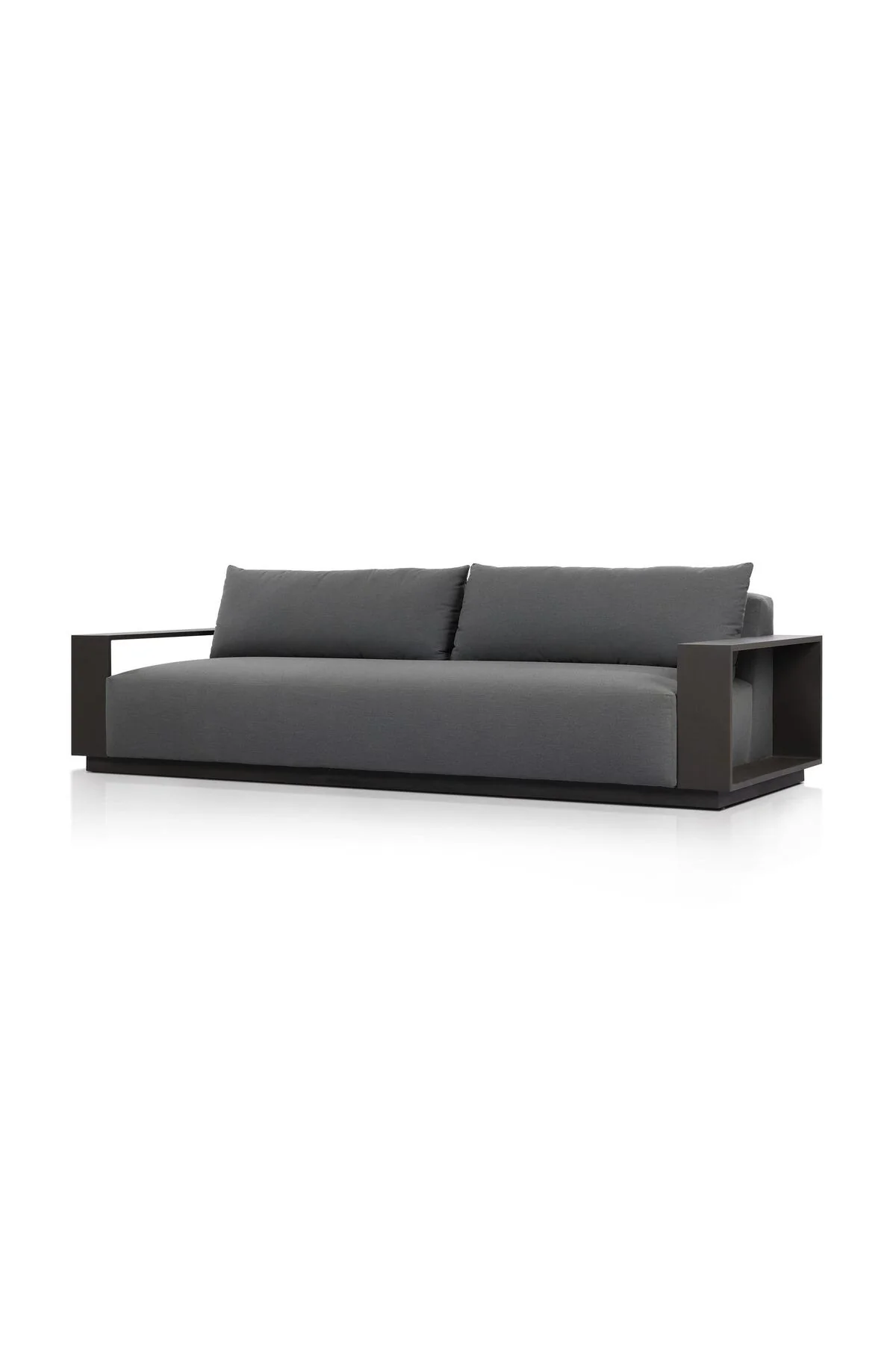 Branford Outdoor Metal Sofa - 106" - Image 3