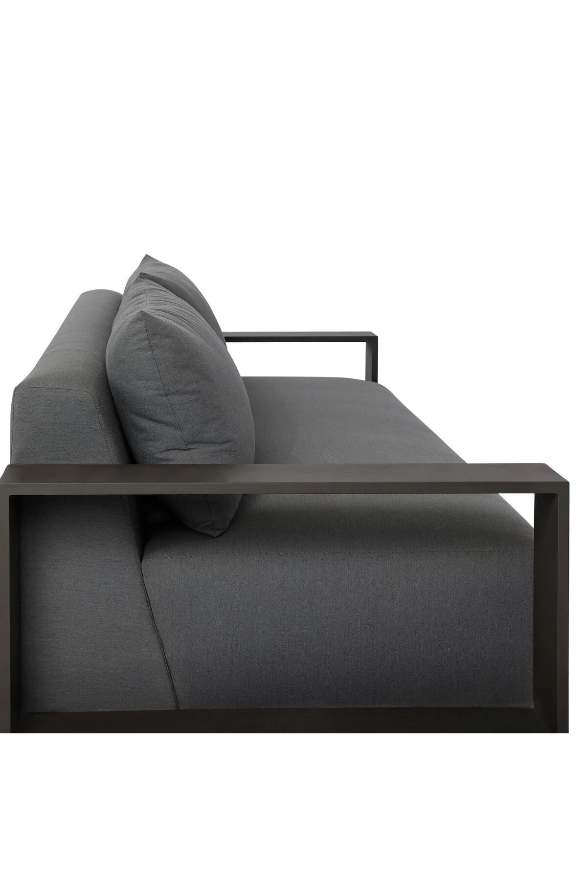 Branford Outdoor Metal Sofa - 106" - Image 5