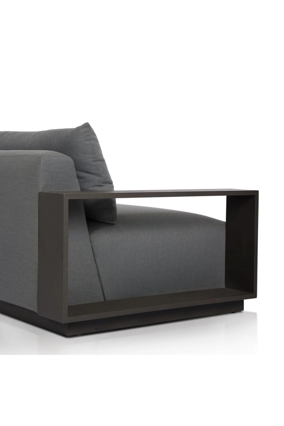 Branford Outdoor Metal Sofa - 106" - Image 8