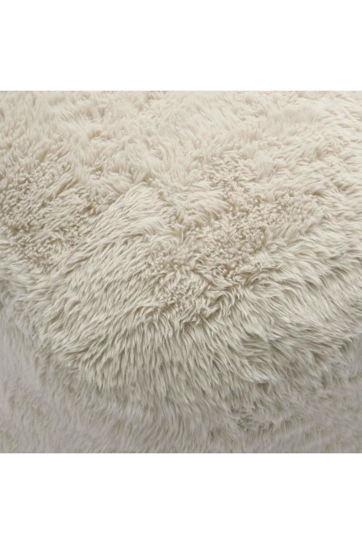 Britt Shearling Ottoman - Image 10
