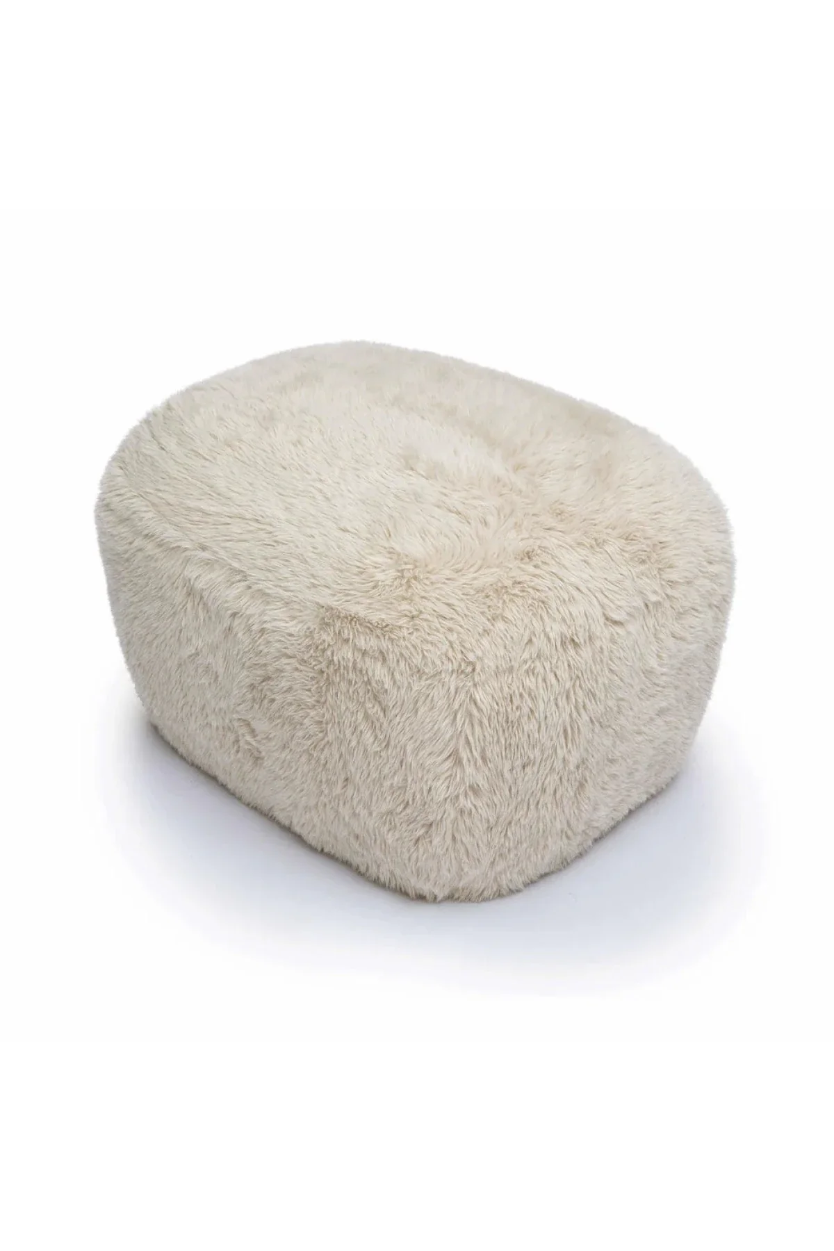 Britt Shearling Ottoman - Image 9