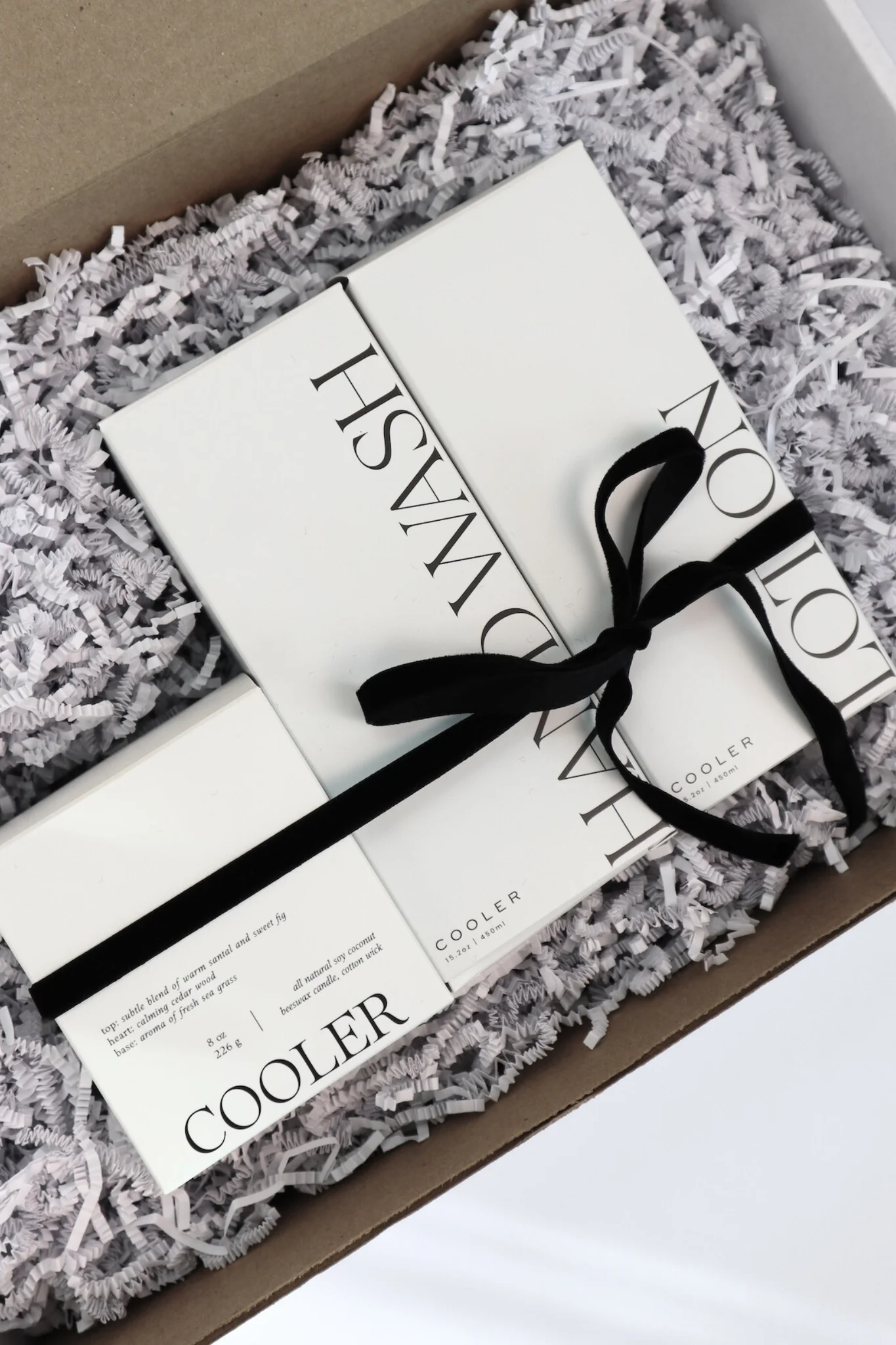 Candle, Hand Wash and Lotion Trio Gift Set