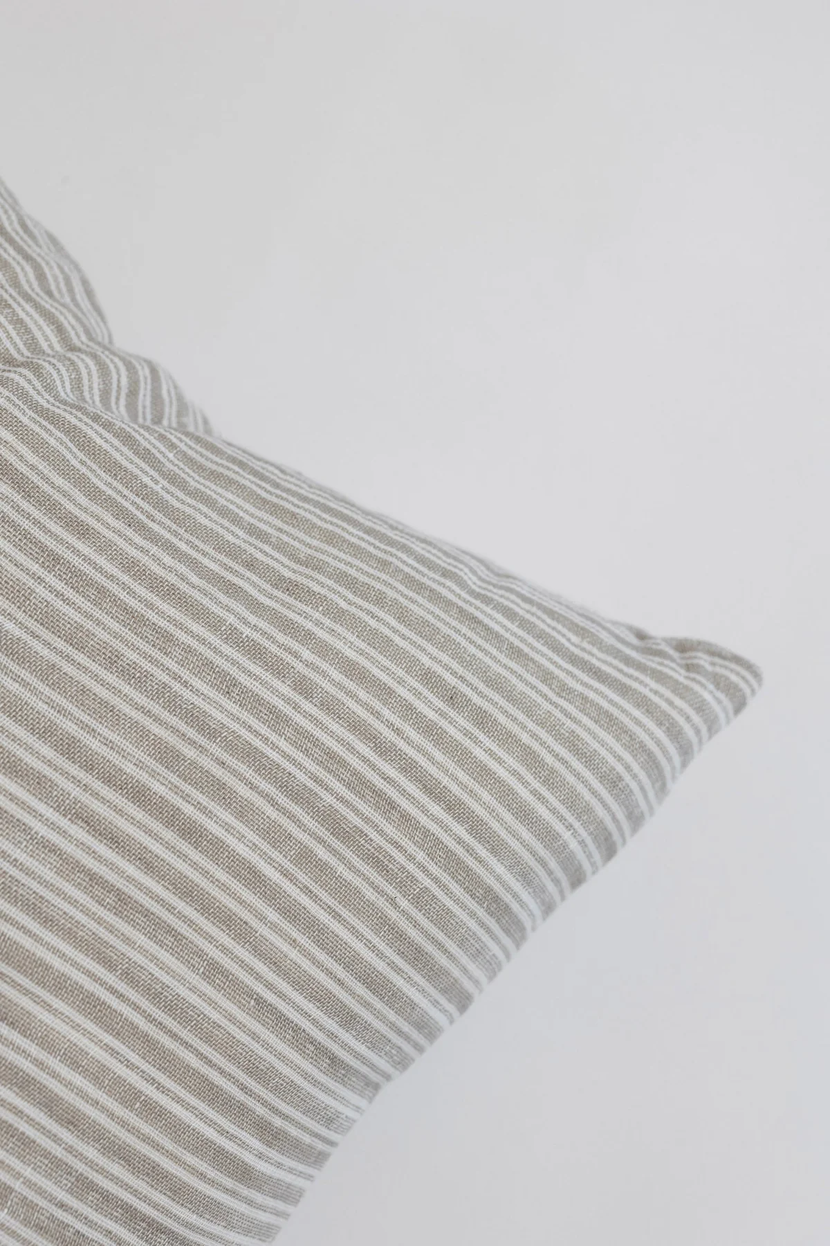 Carden Striped Pillow - Natural - 22"x22" - Image 3
