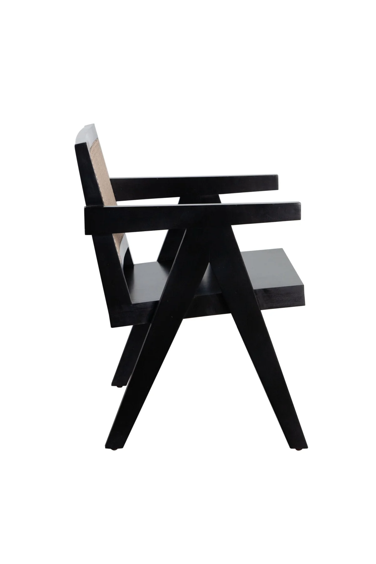 Carter Cane Chair - Black - Image 3