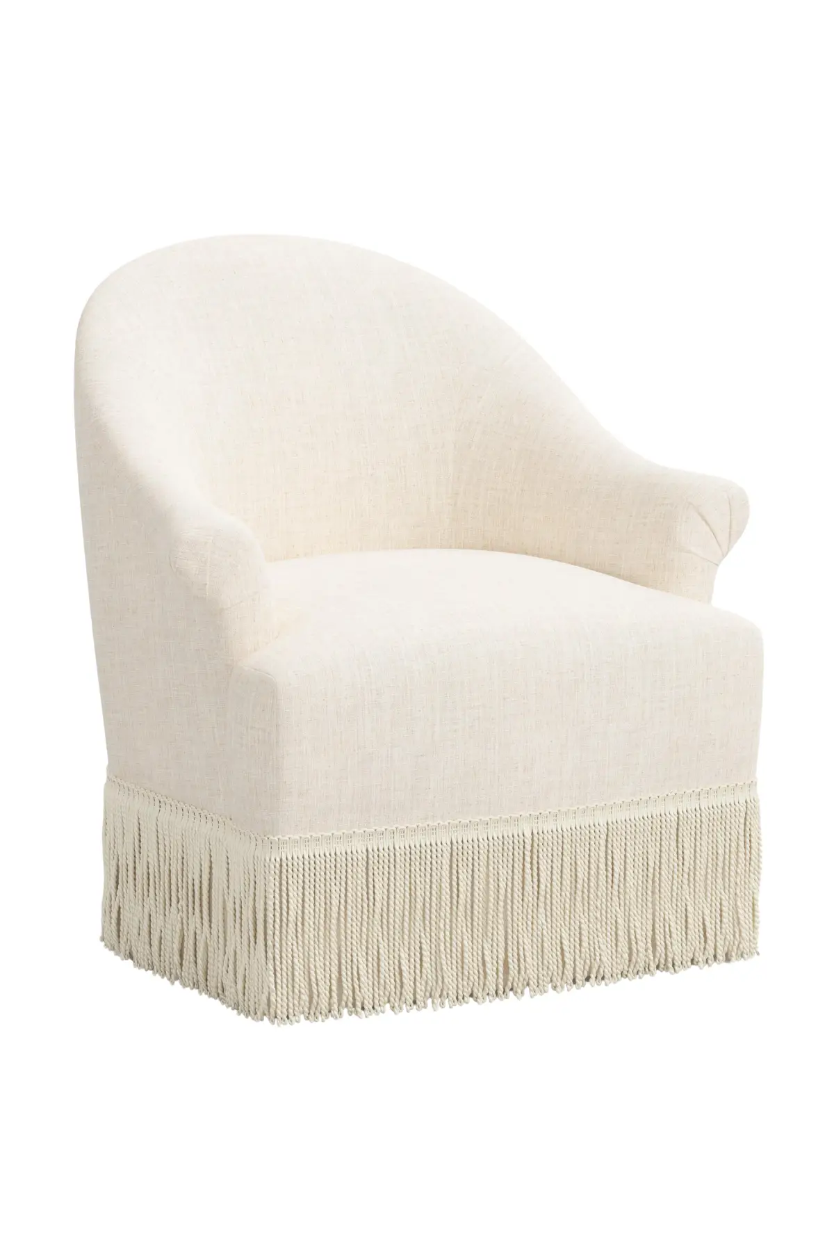 Cecile Fringe Swivel Chair - Image 18