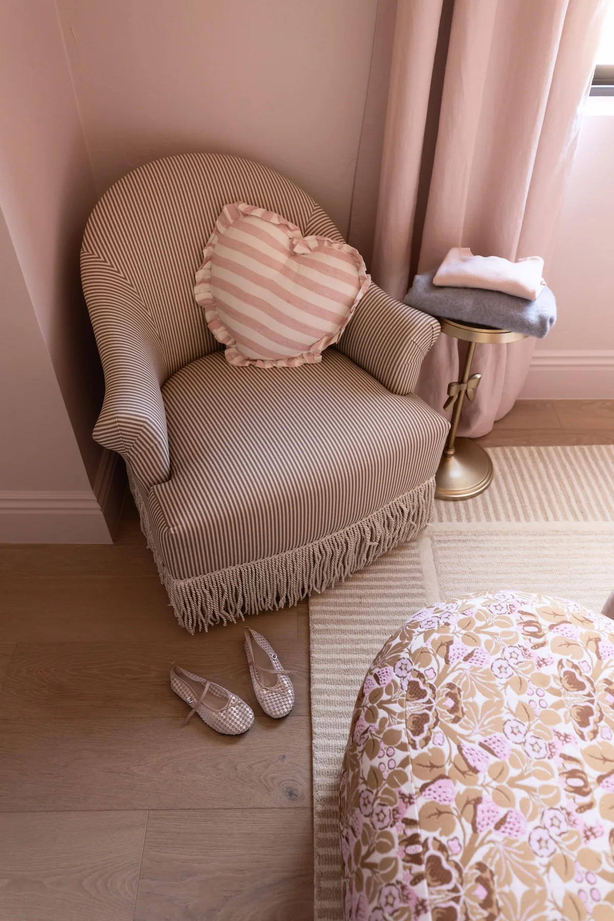 Cecile Fringe Swivel Chair - Image 3