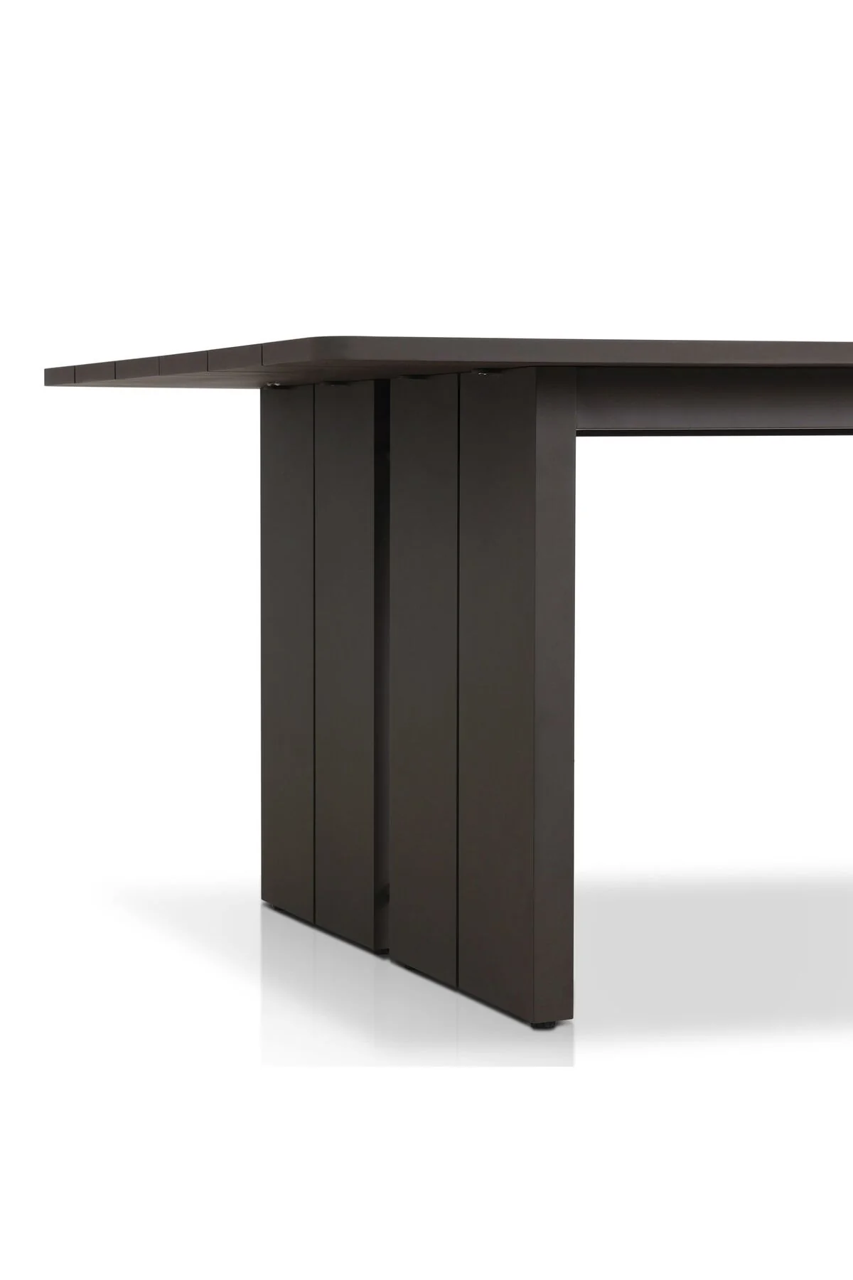 Chapman Outdoor Metal Dining Table - 92" - Image 11