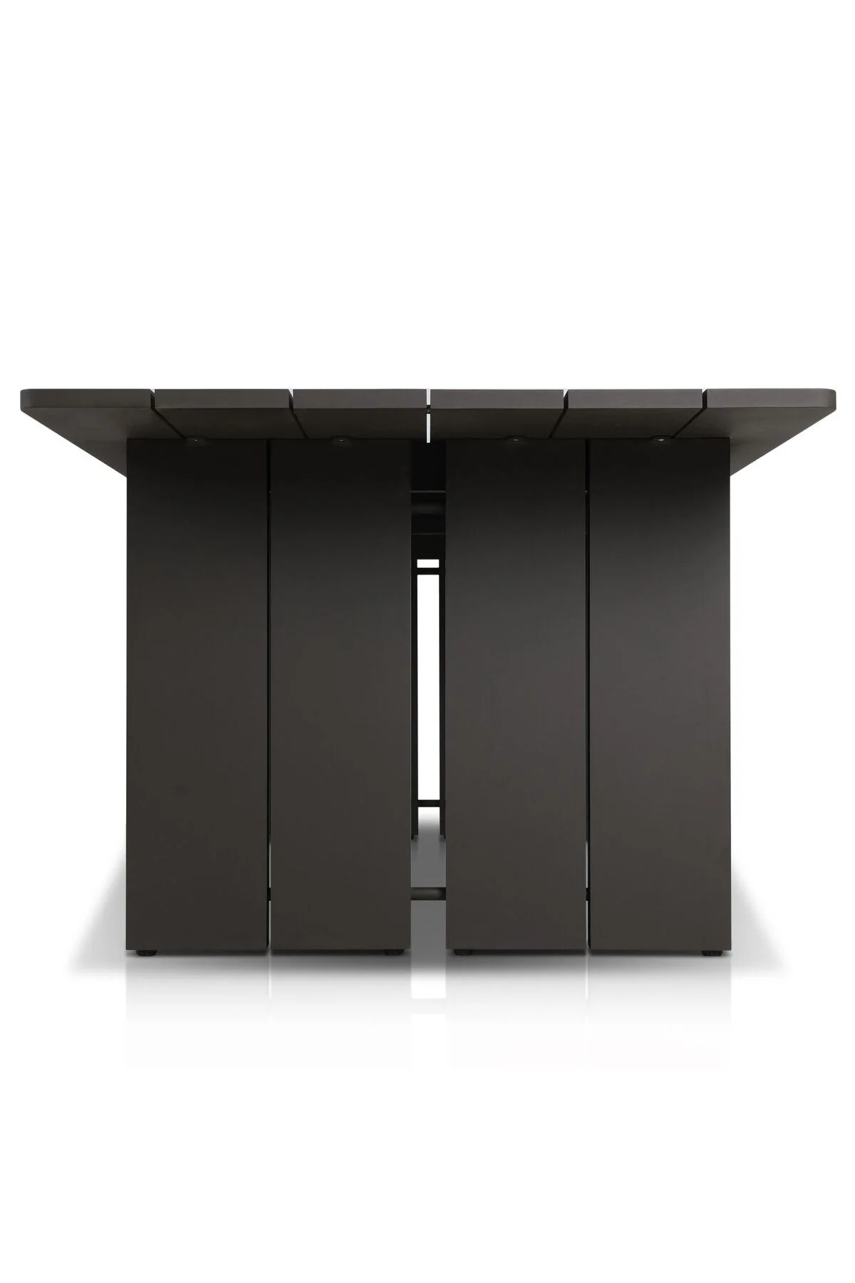 Chapman Outdoor Metal Dining Table - 92" - Image 6